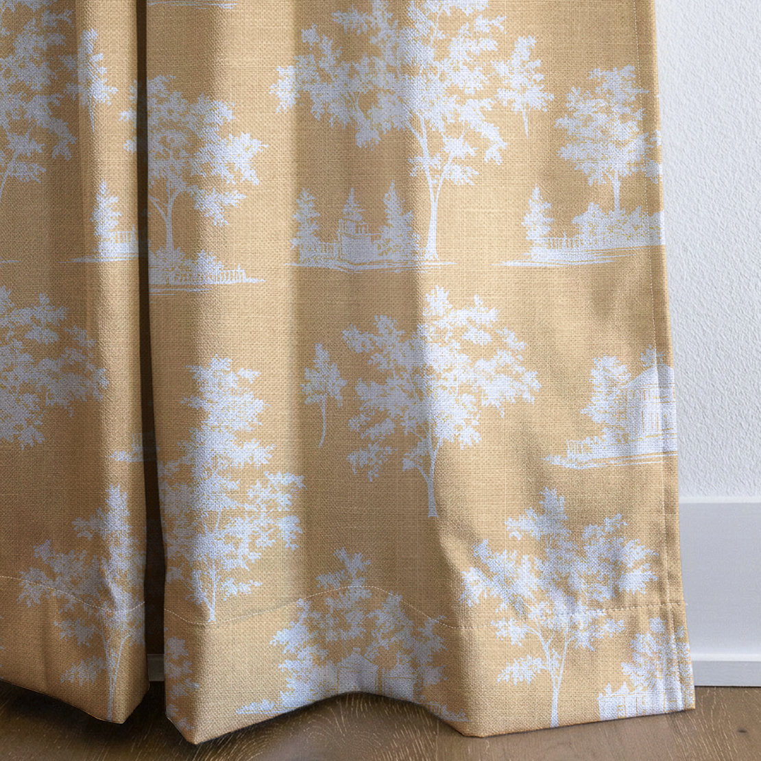 Kristy - Drapery — corner closeup