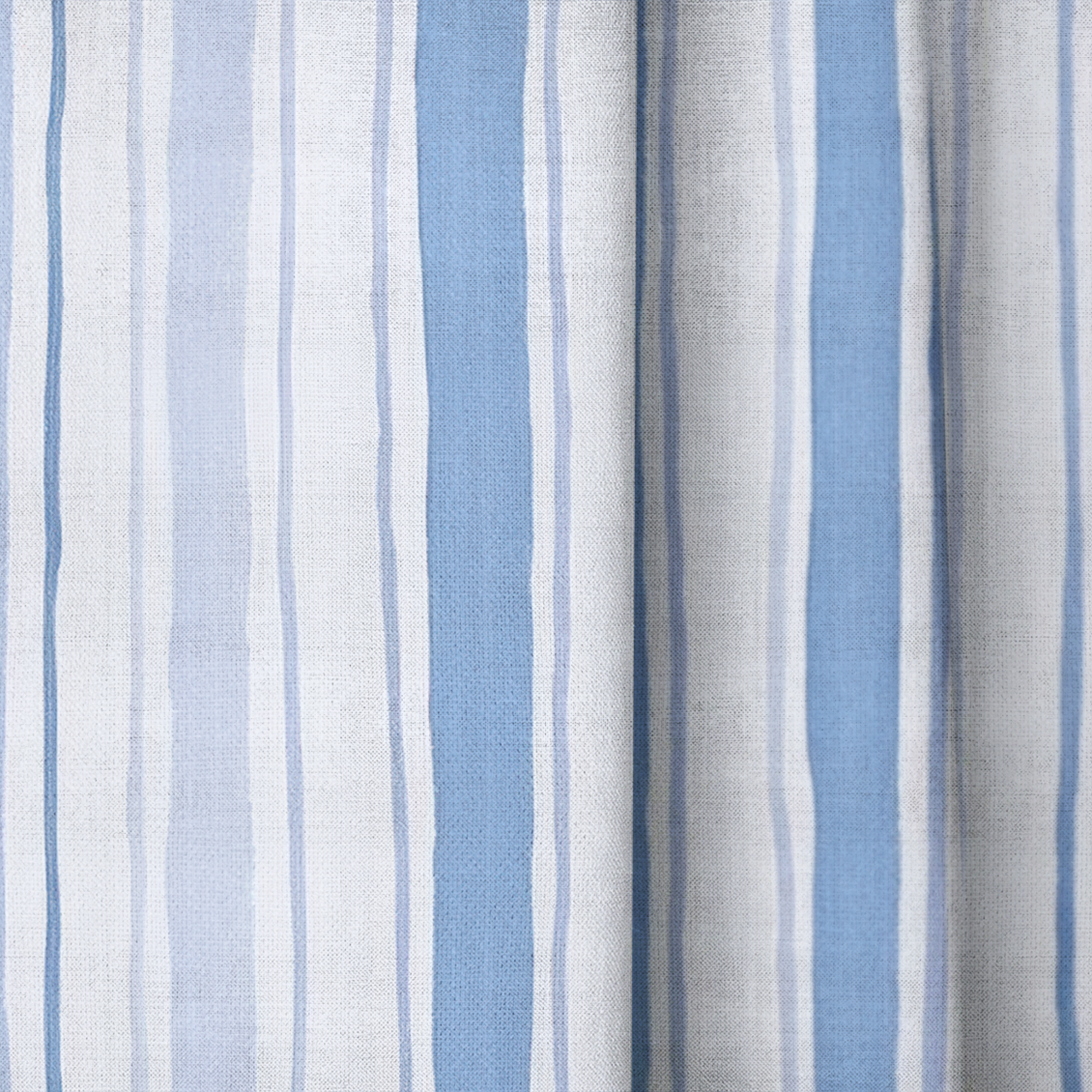 Snowcone Stripes - Drapery — close up
