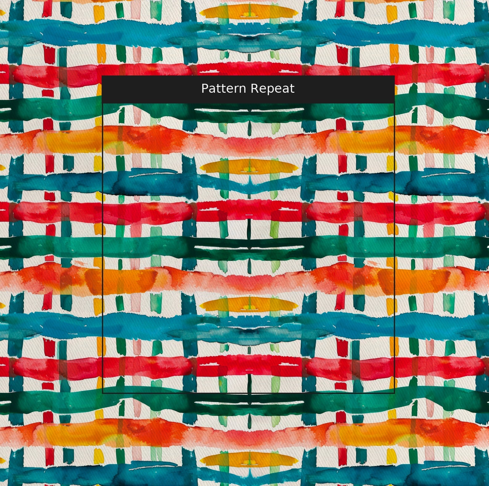 Clara's Canvas Fabric by the Yard — pattern repeat
