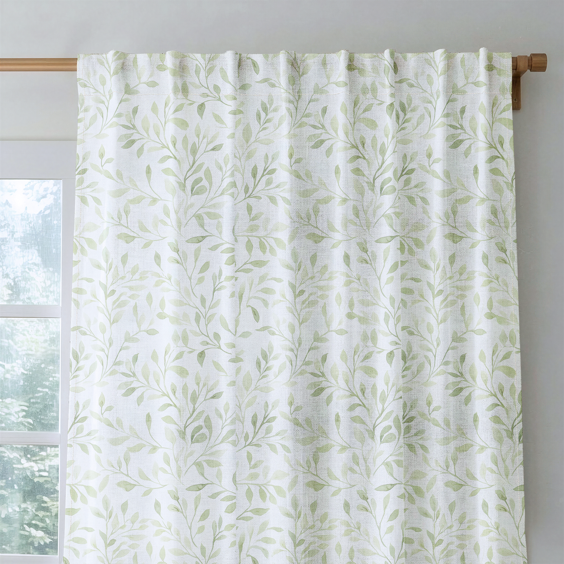 Spring Vine - Drapery — rod