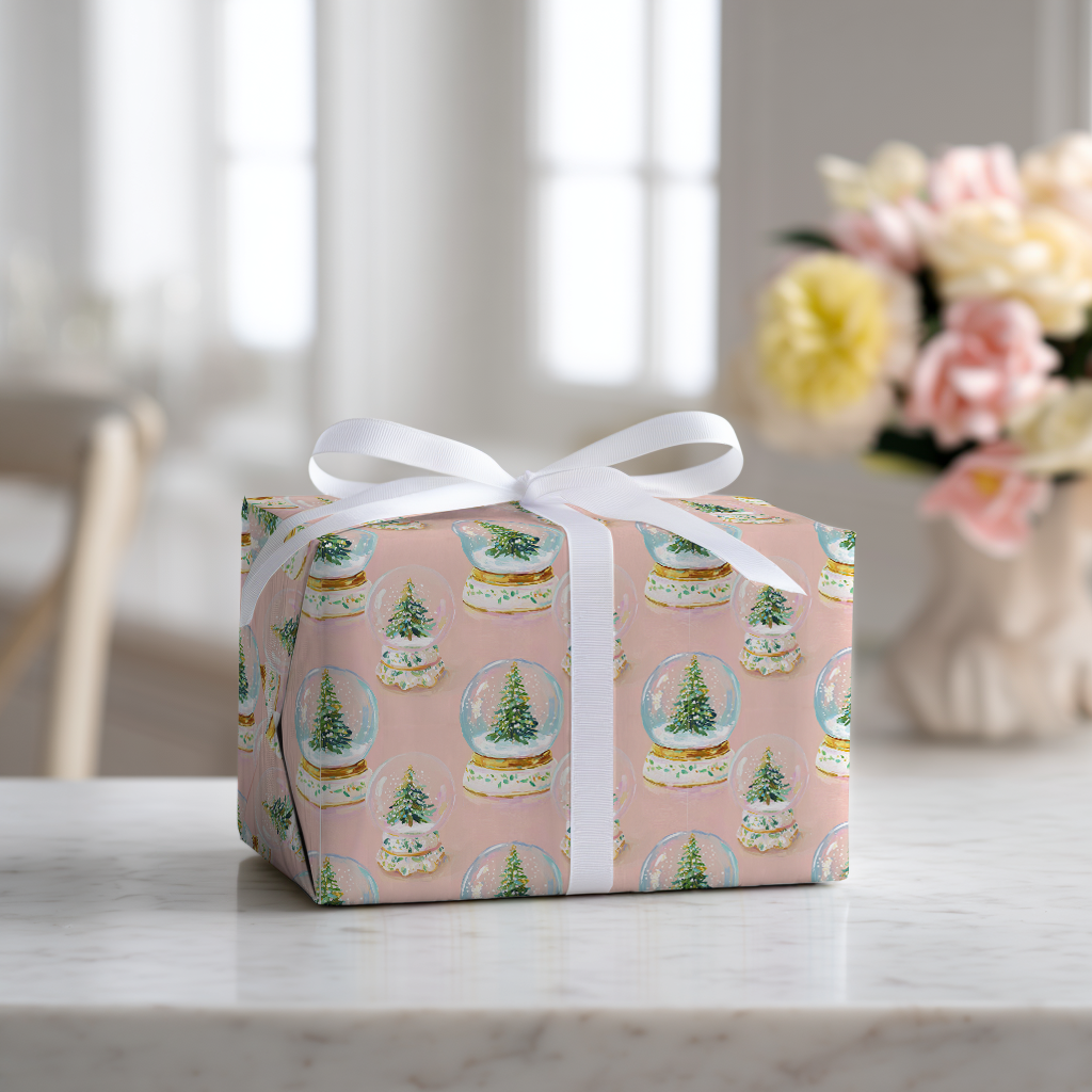 Tree Globe - Wrapping Paper