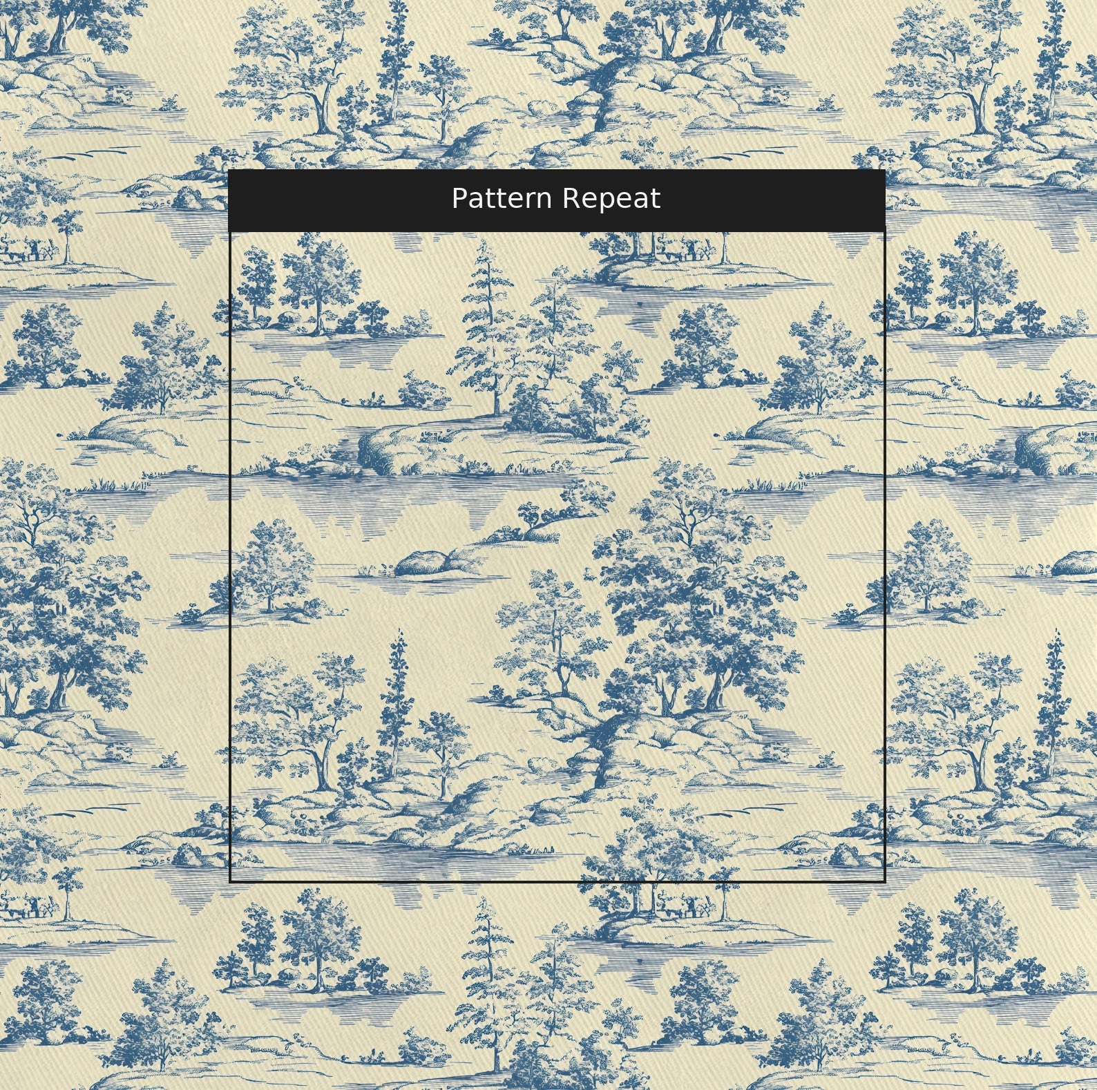 Eads Fabric by the Yard — pattern repeat