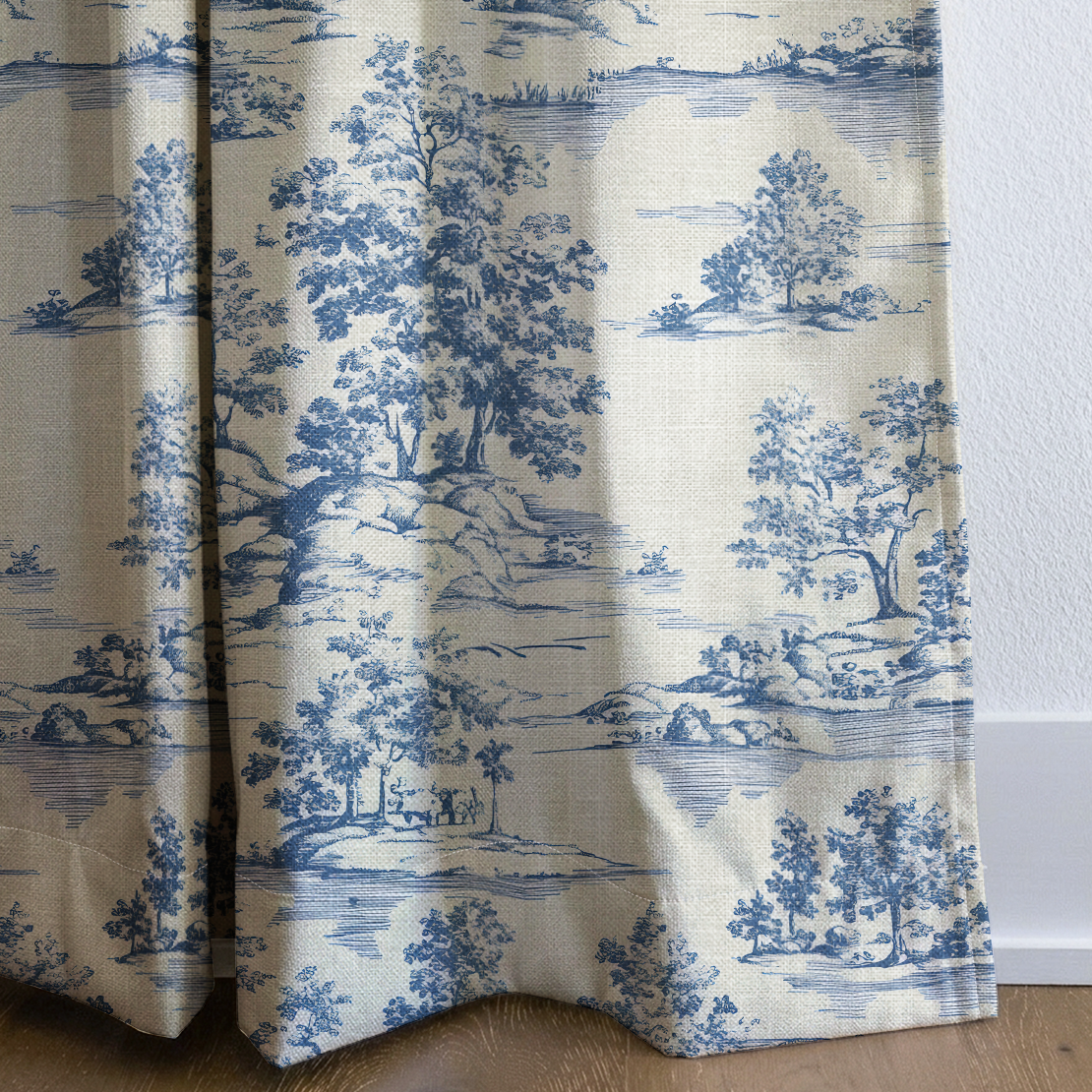Eads - Drapery — corner closeup
