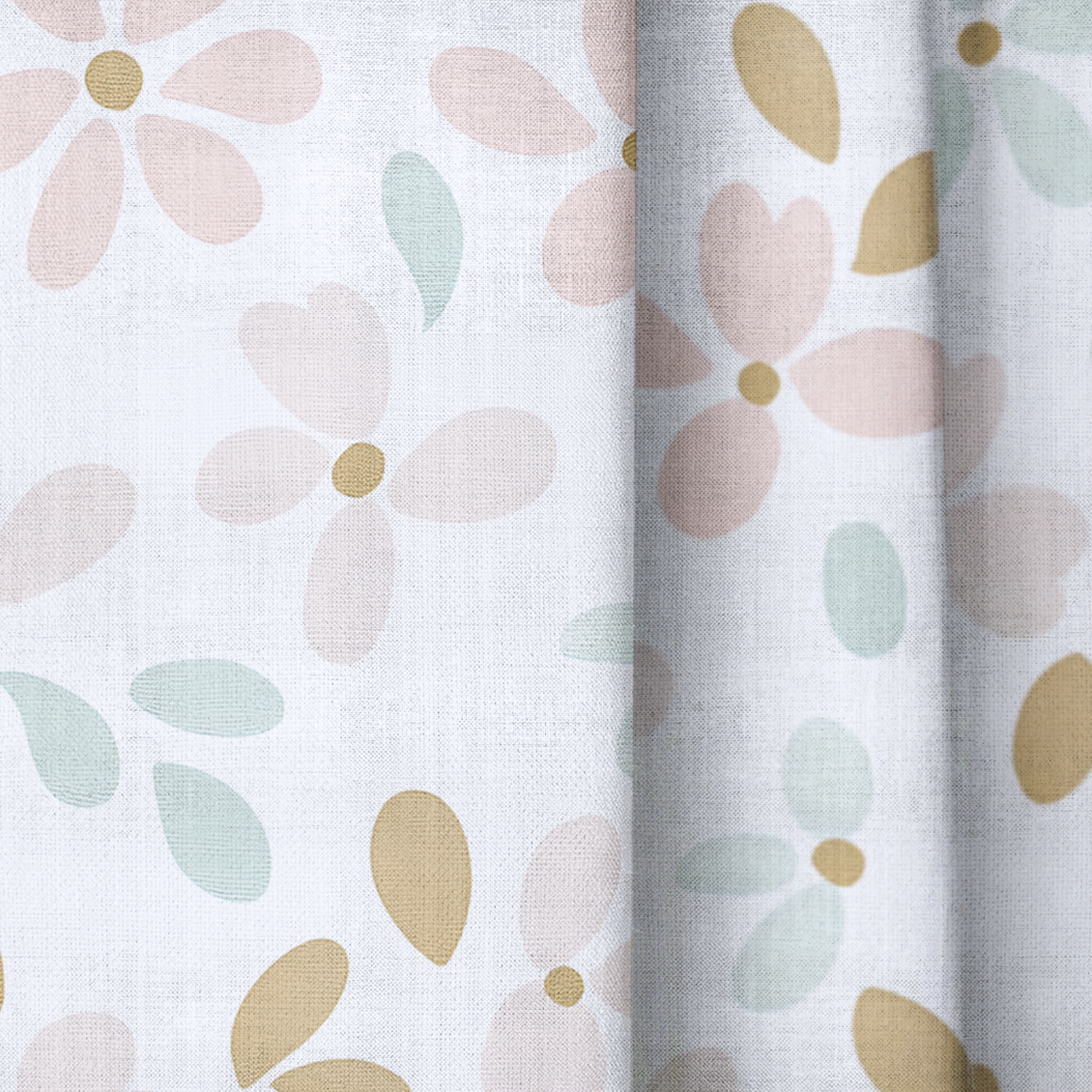 Petal Dots - Drapery — close up
