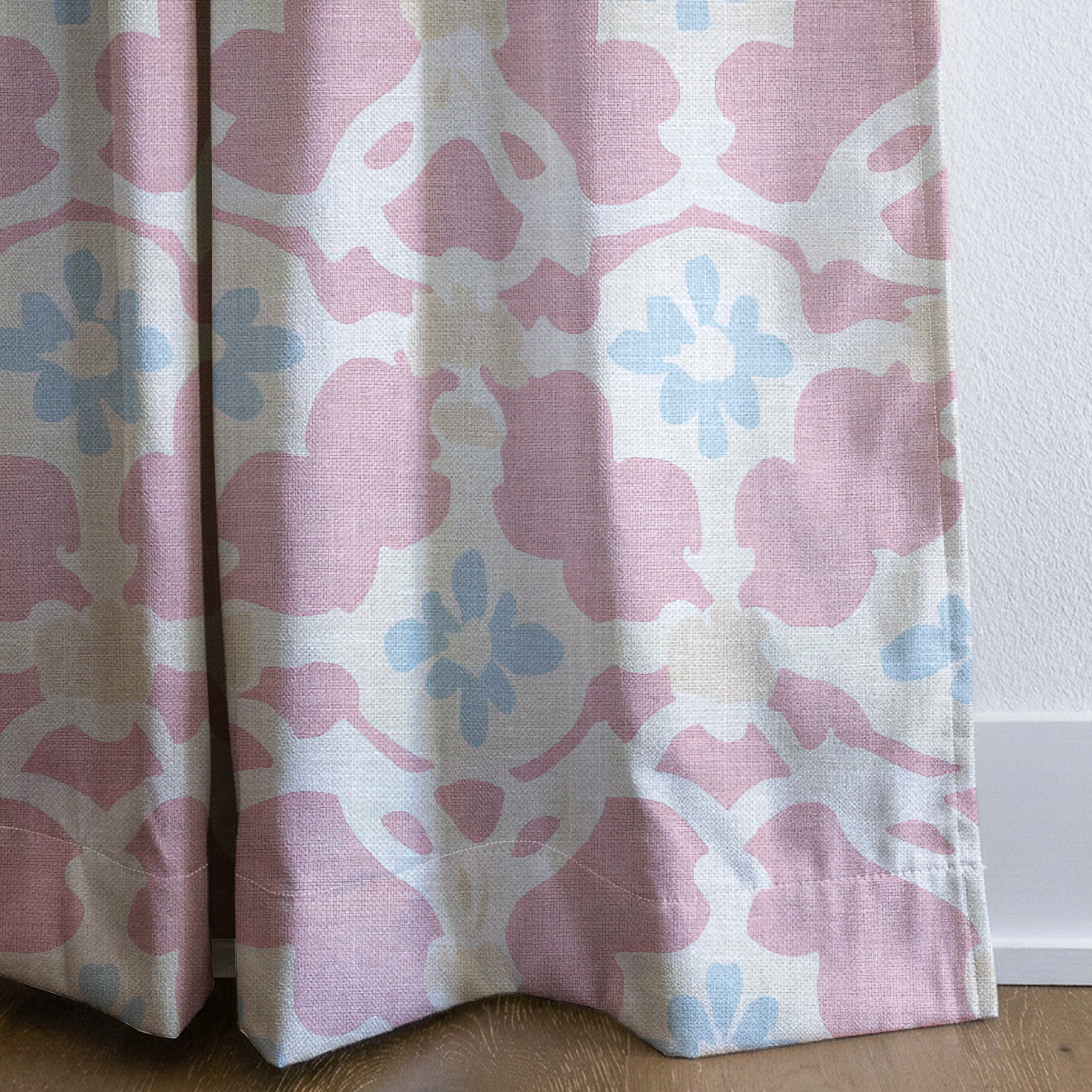 Mermaid - Drapery — corner closeup