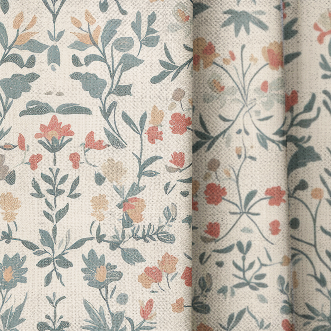 Darla - Drapery — close up