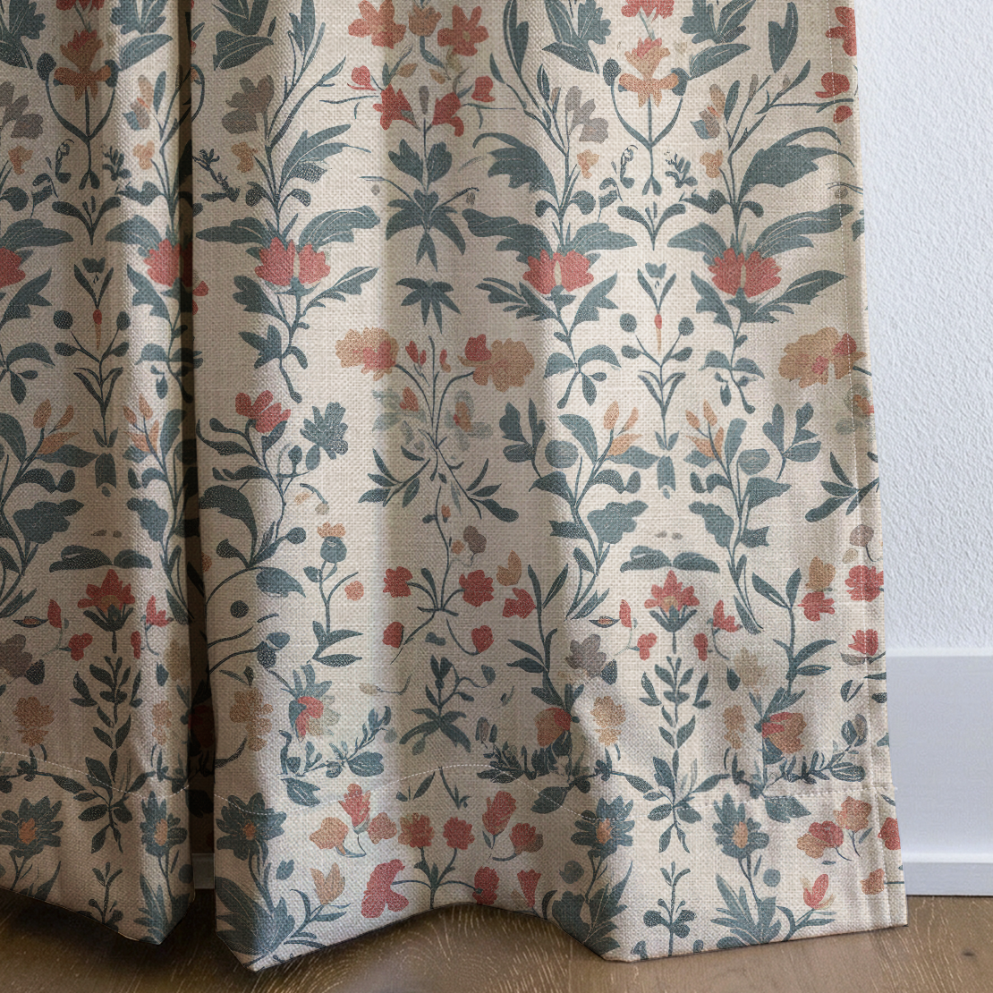 Darla - Drapery — corner closeup