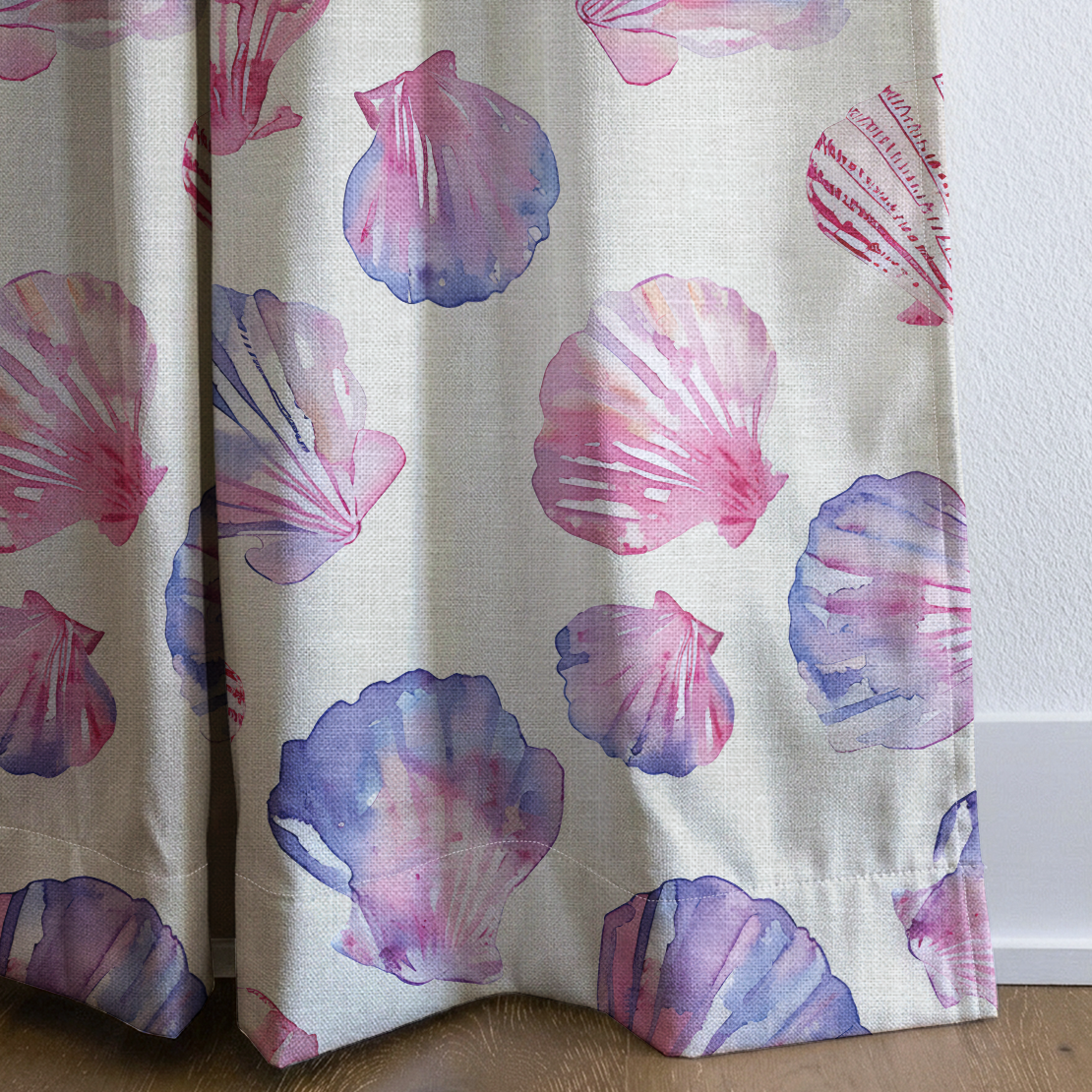Claire - Drapery — corner closeup