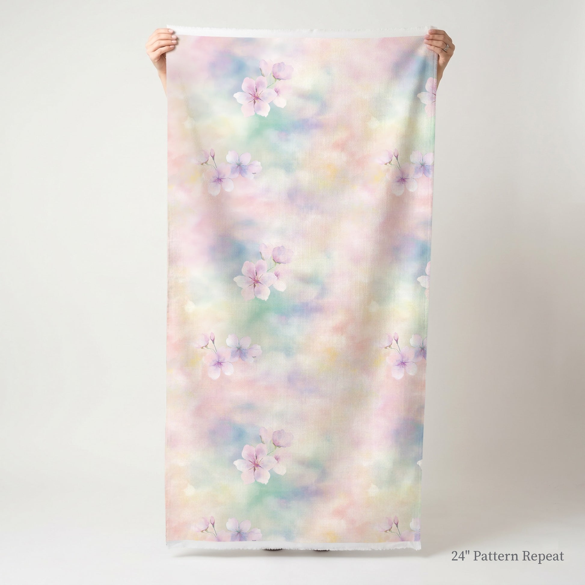 Floral Whisper Fabric by the Yard