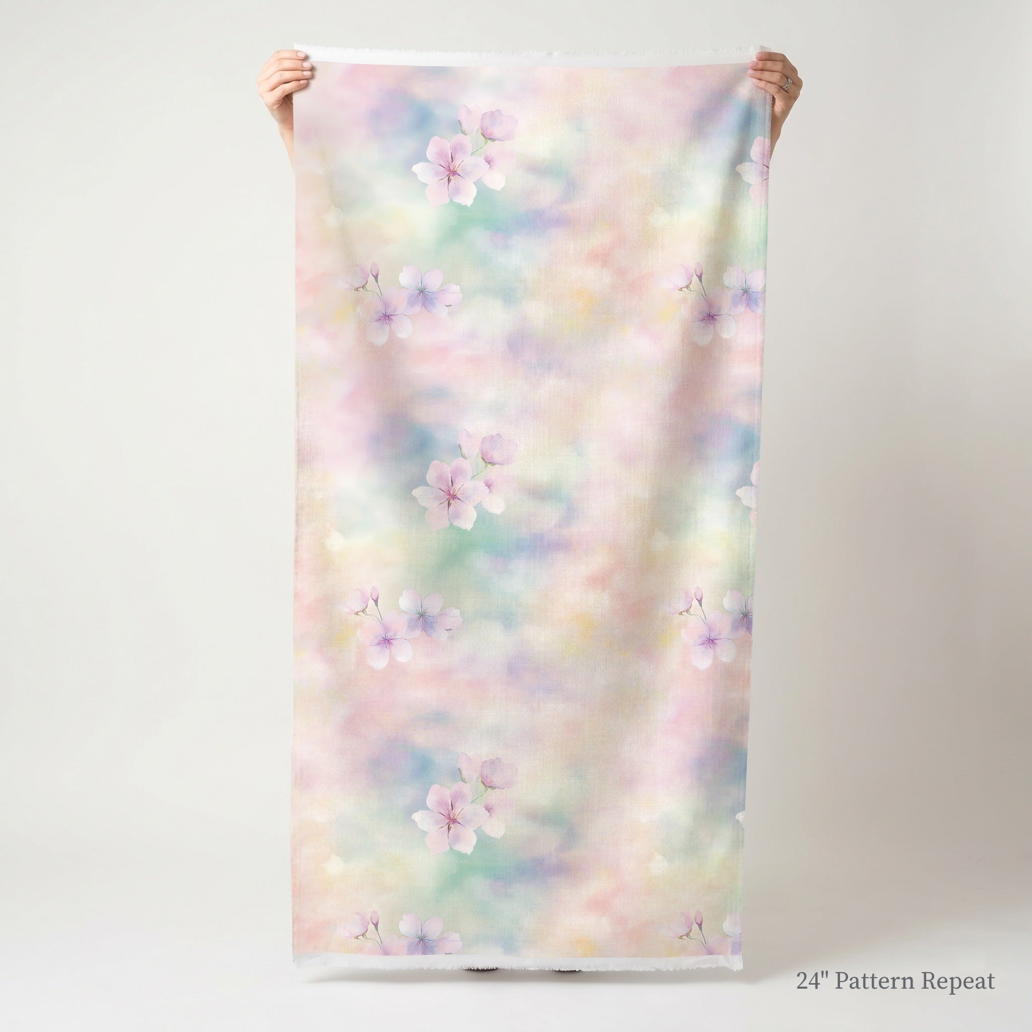 Floral Whisper Fabric by the Yard