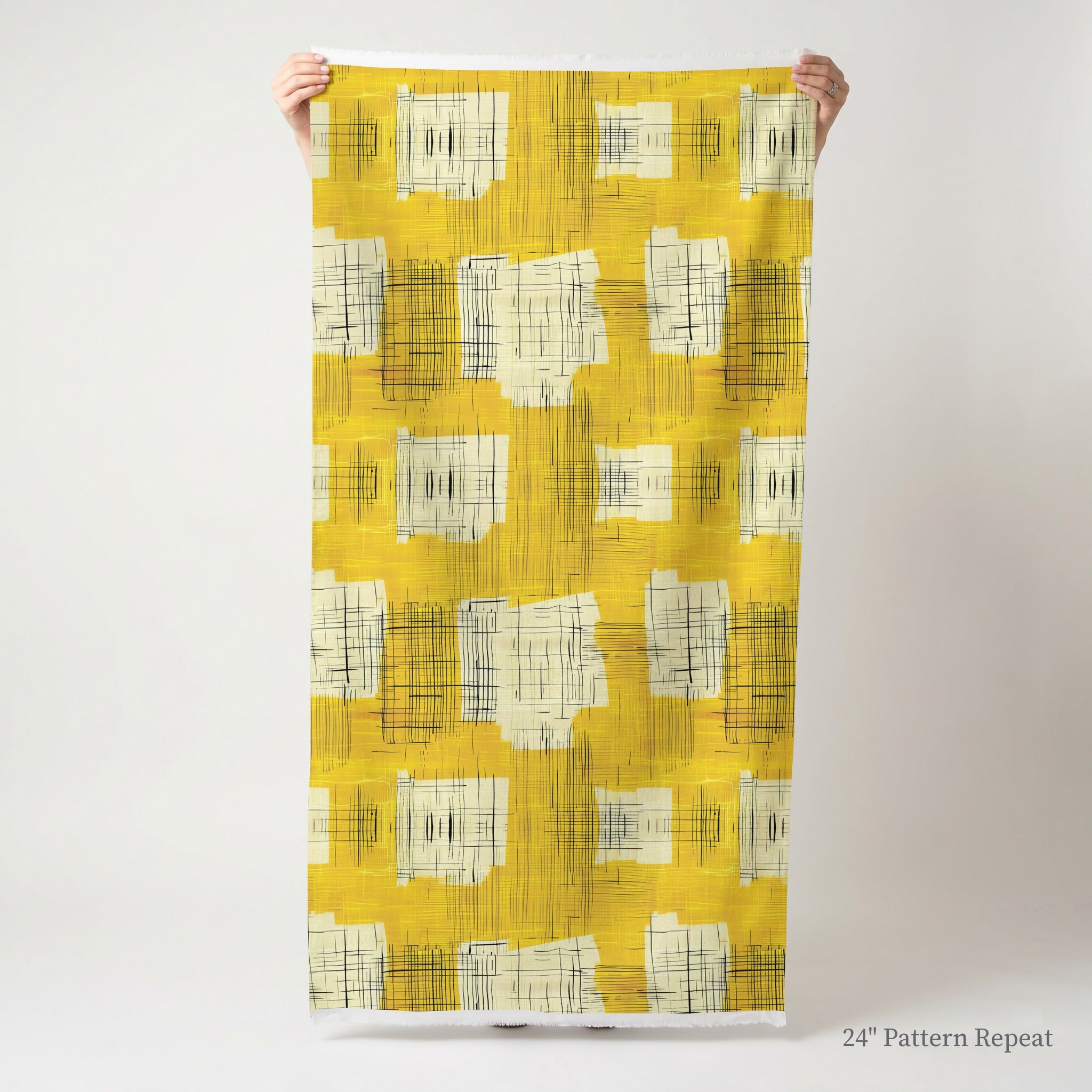 Sunshine Sketch Fabric by the Yard