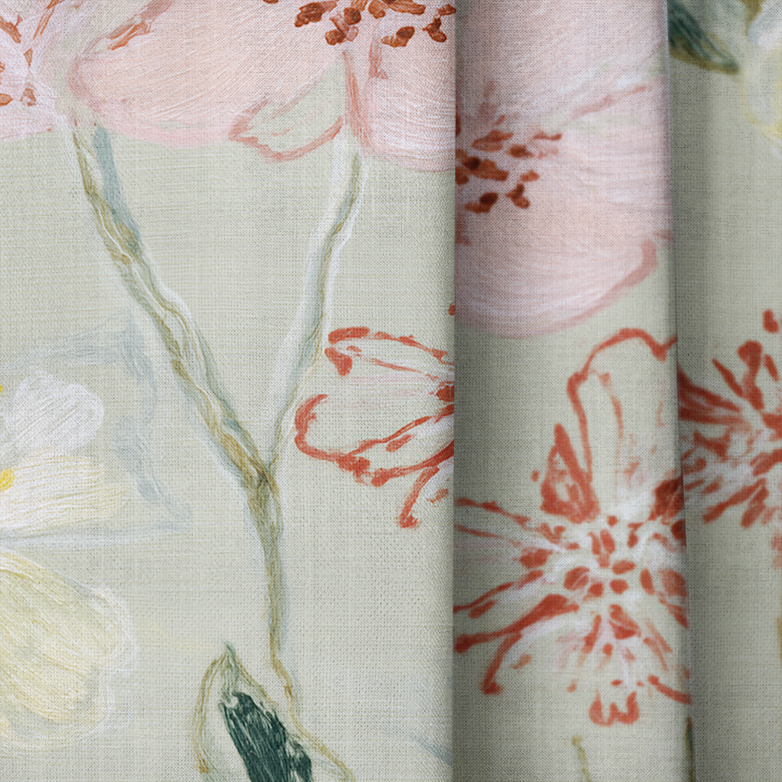 Imogen - Drapery — close up