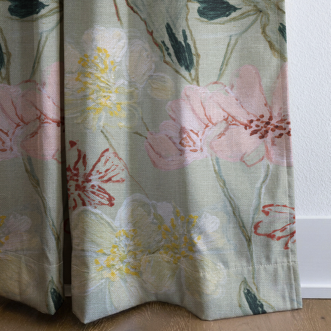 Imogen - Drapery — corner closeup