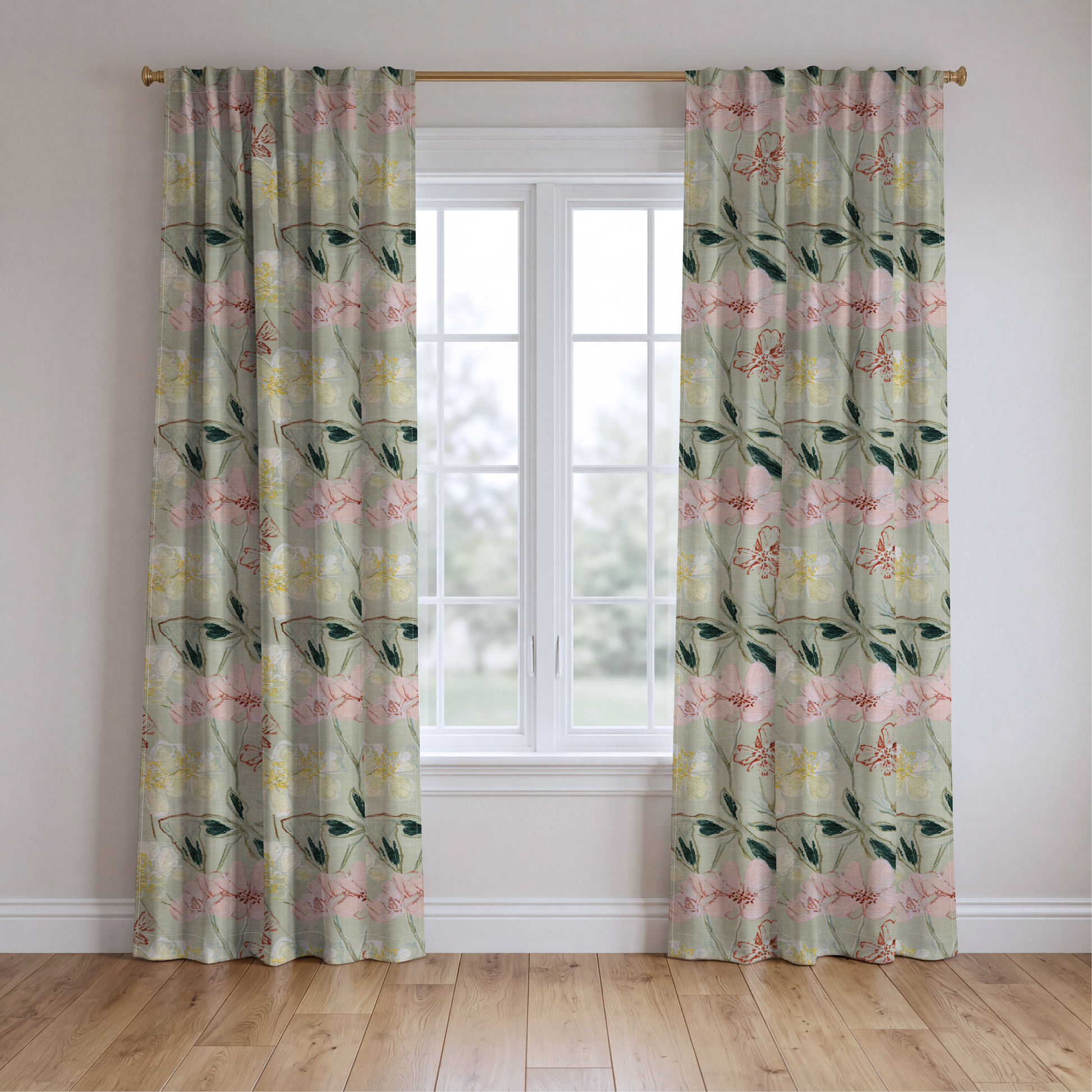 Imogen - Drapery — two panels