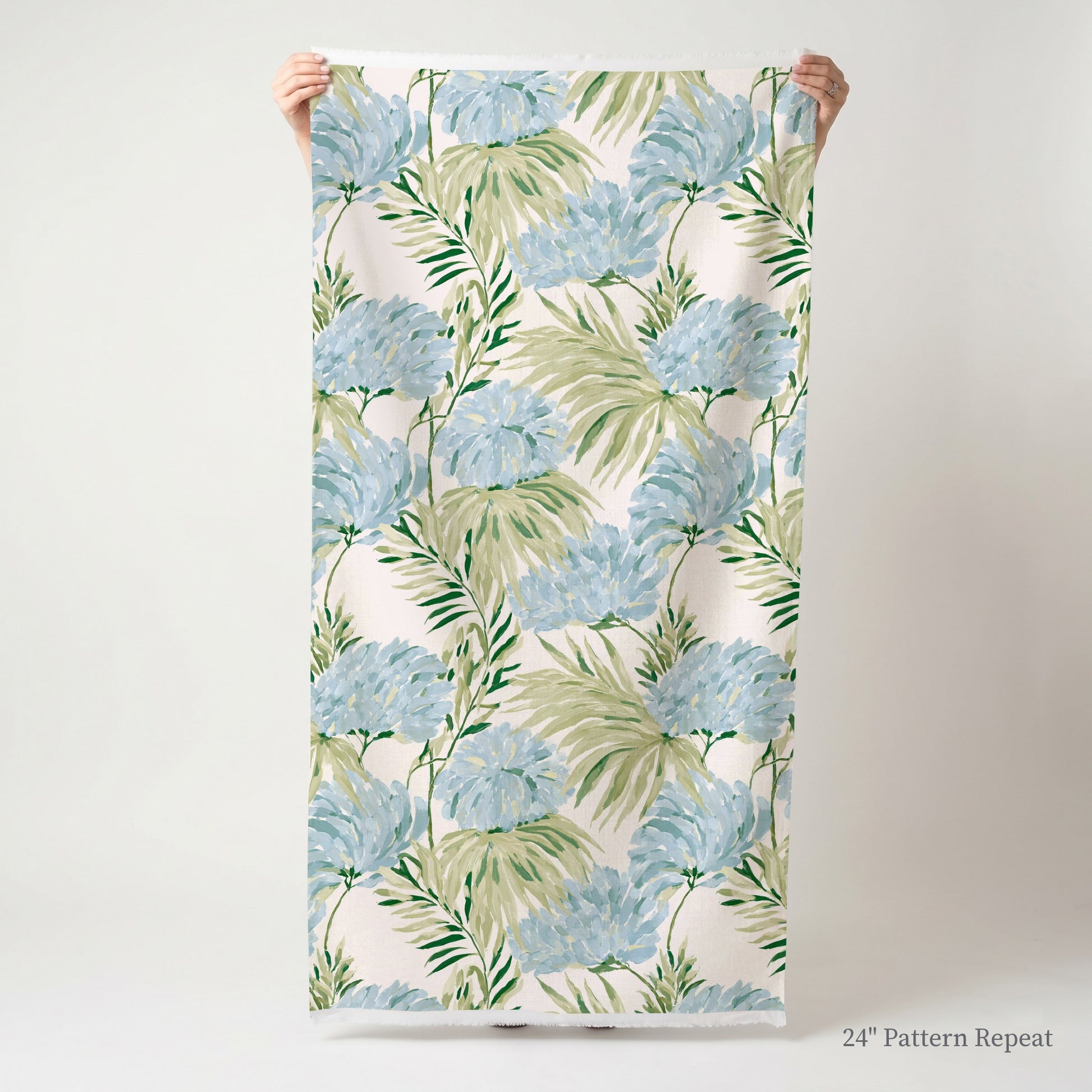 Azure Grove Fabric by the Yard