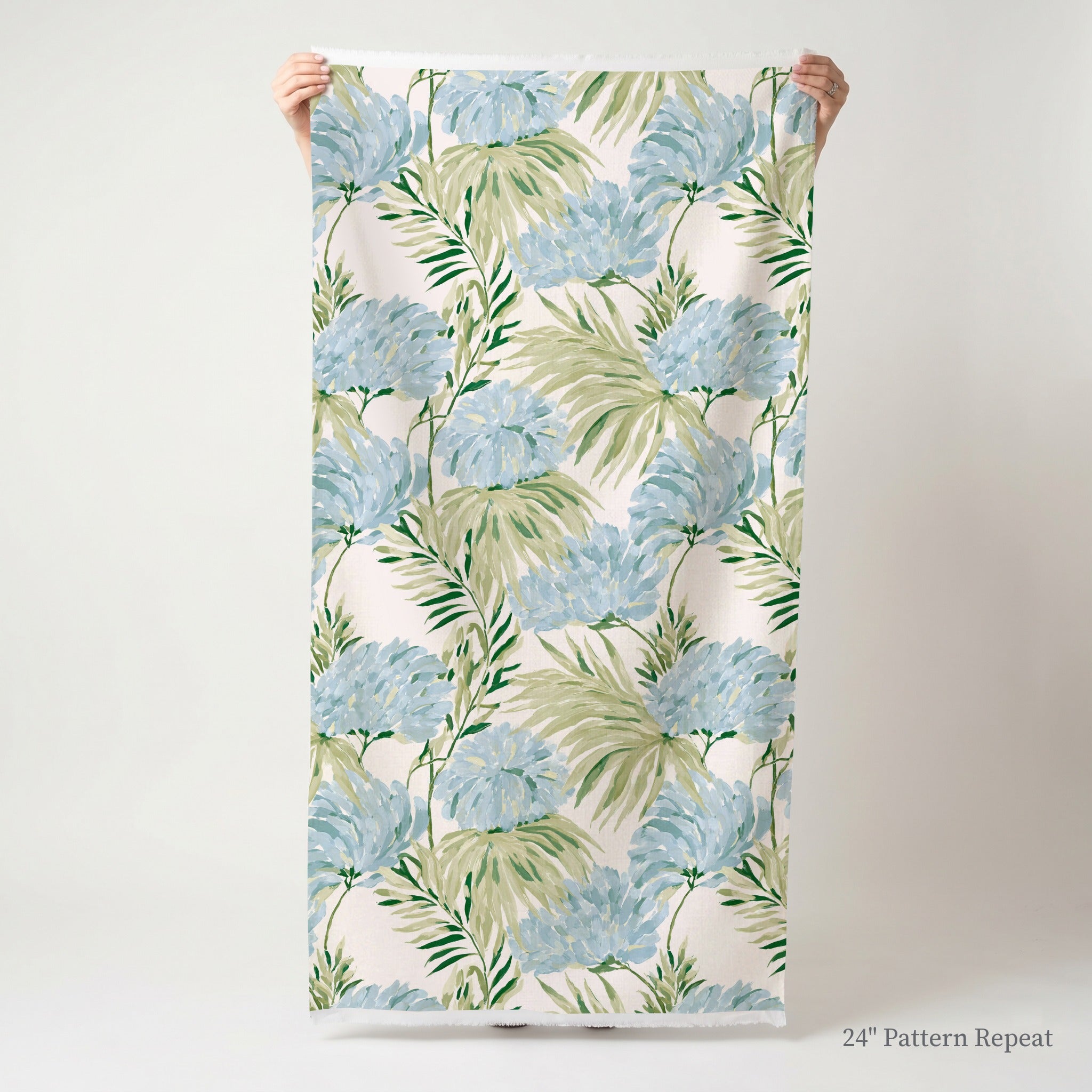 Azure Grove Fabric by the Yard