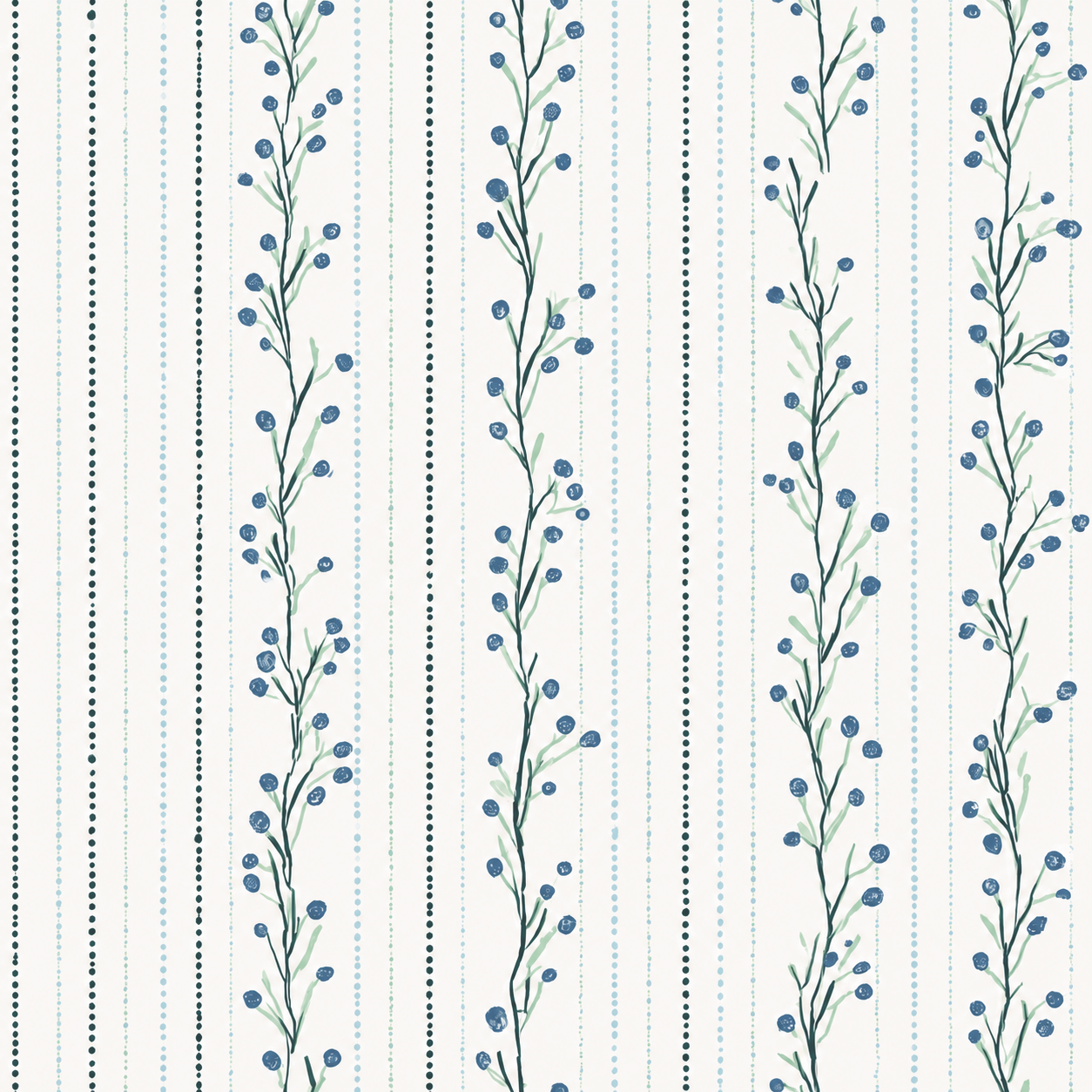 Hint Of Lime Vines Wallpaper