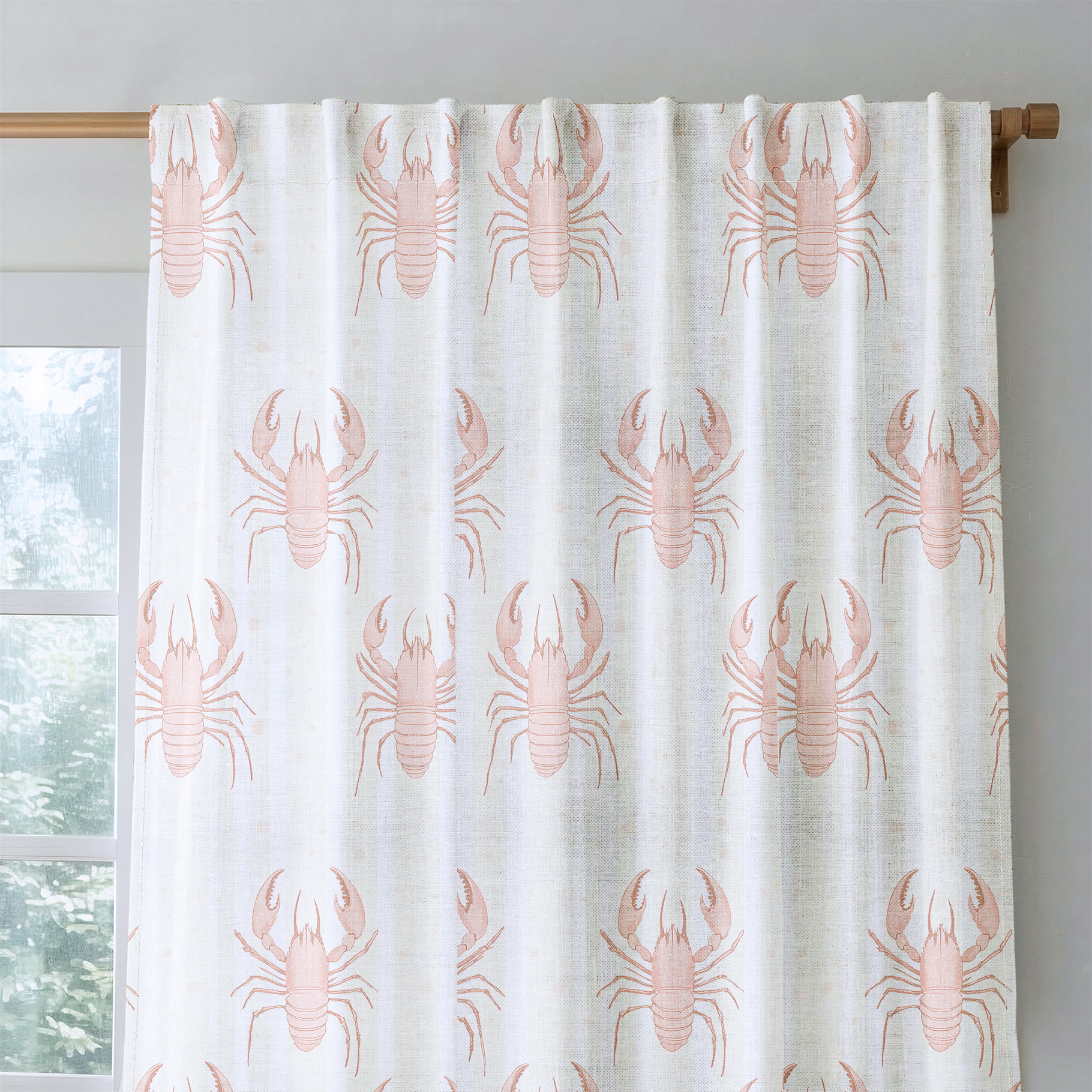 Larry Lobsters - Drapery — rod
