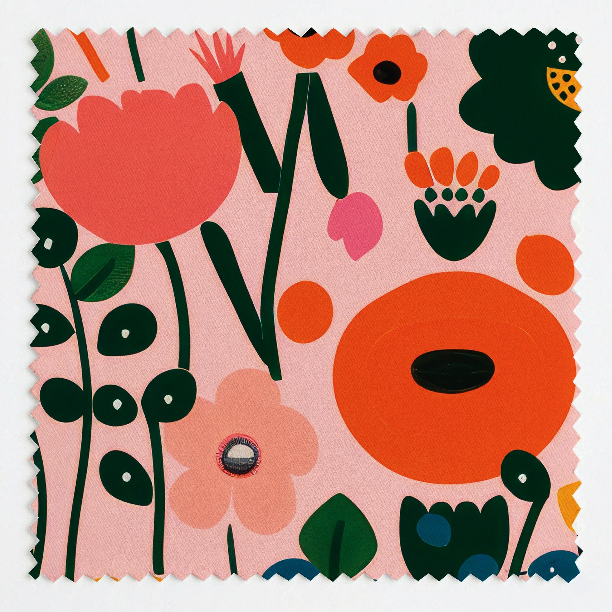 Floral Fate Fabric by the Yard