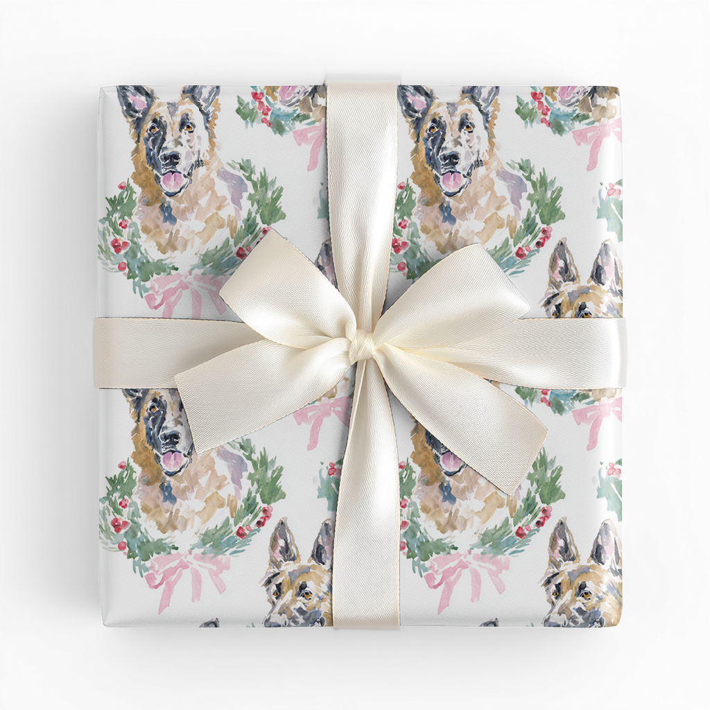 Shepherd Wreaths - Wrapping Paper