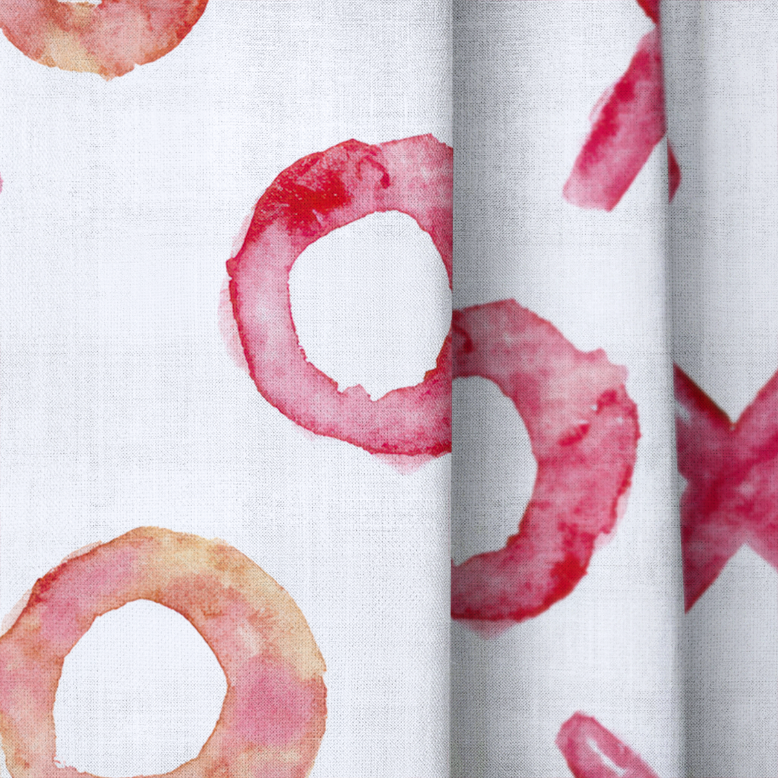 Watercolor Game - Drapery — close up