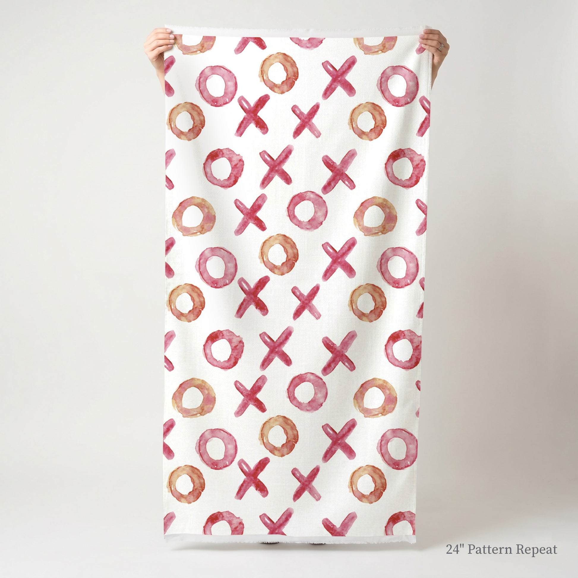 Watercolor Game Fabric by the Yard