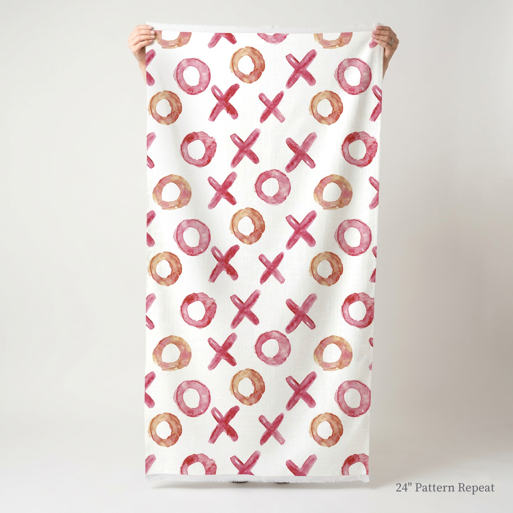 Watercolor Game Fabric by the Yard
