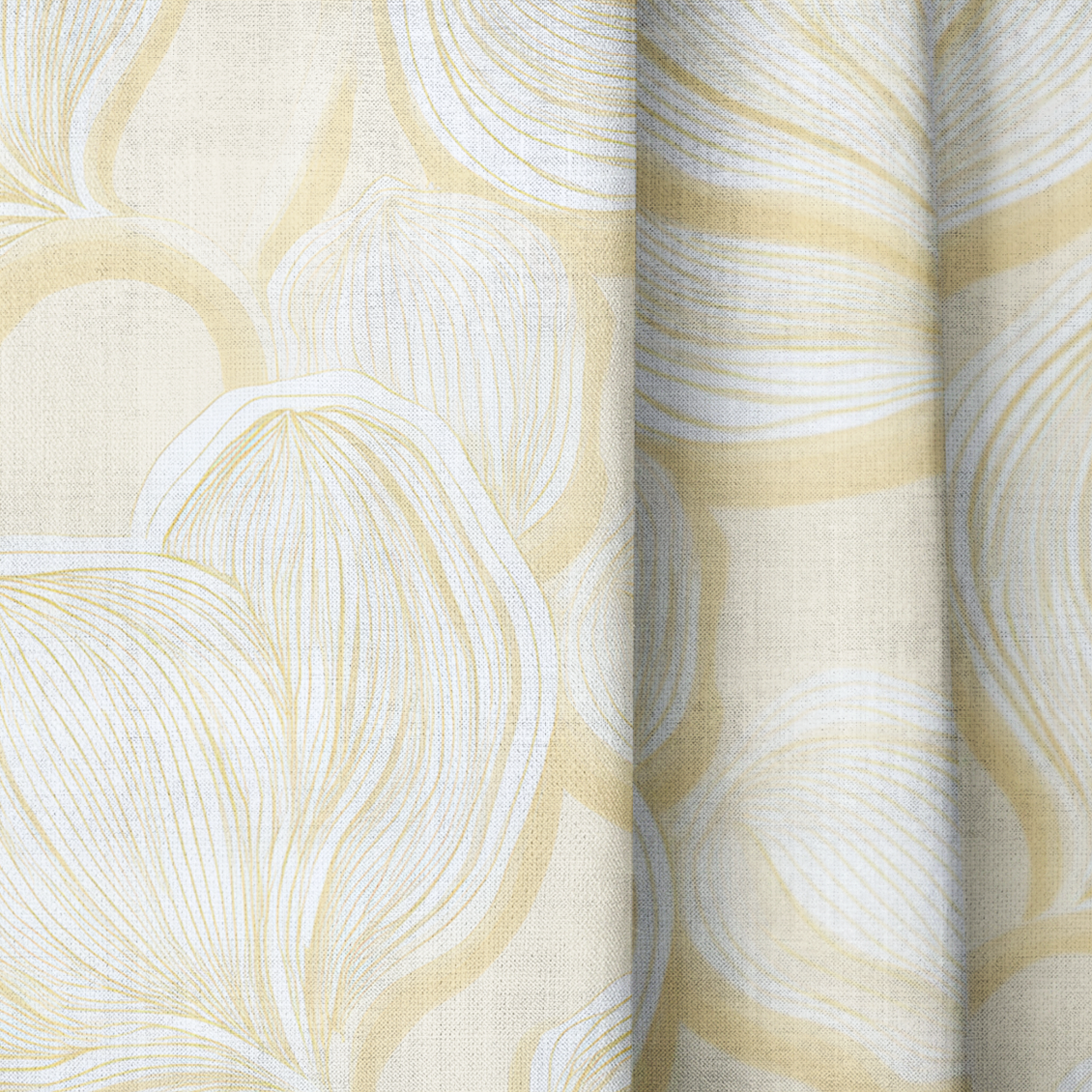 Polaroid Glow - Drapery — close up