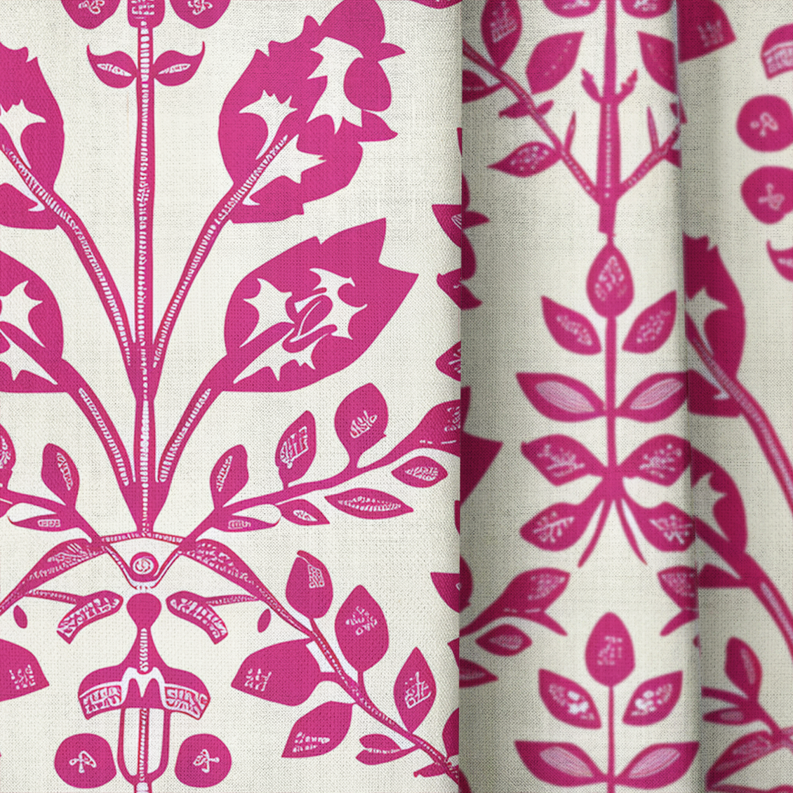 Christina - Drapery — close up