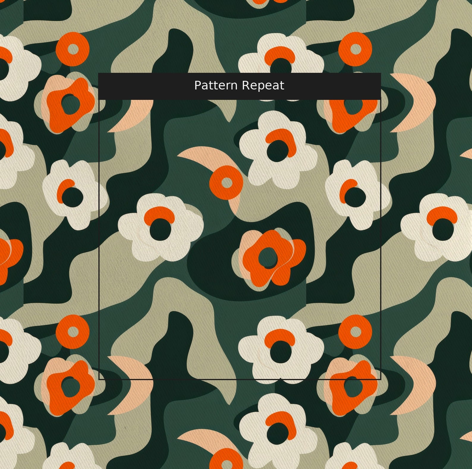 Elle Fabric by the Yard — pattern repeat