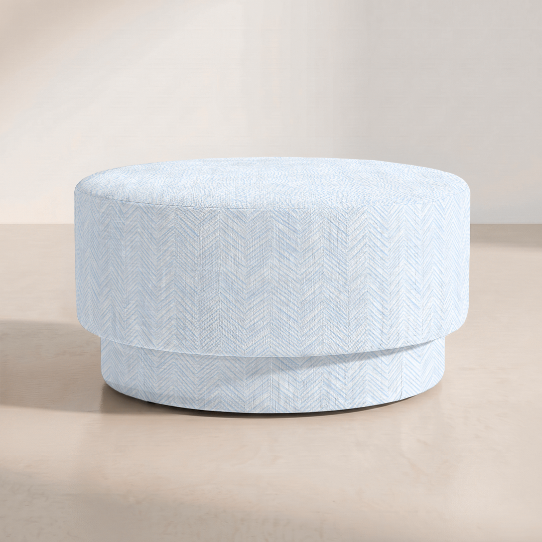 The Adelaide Ottoman in Classic Harmony
