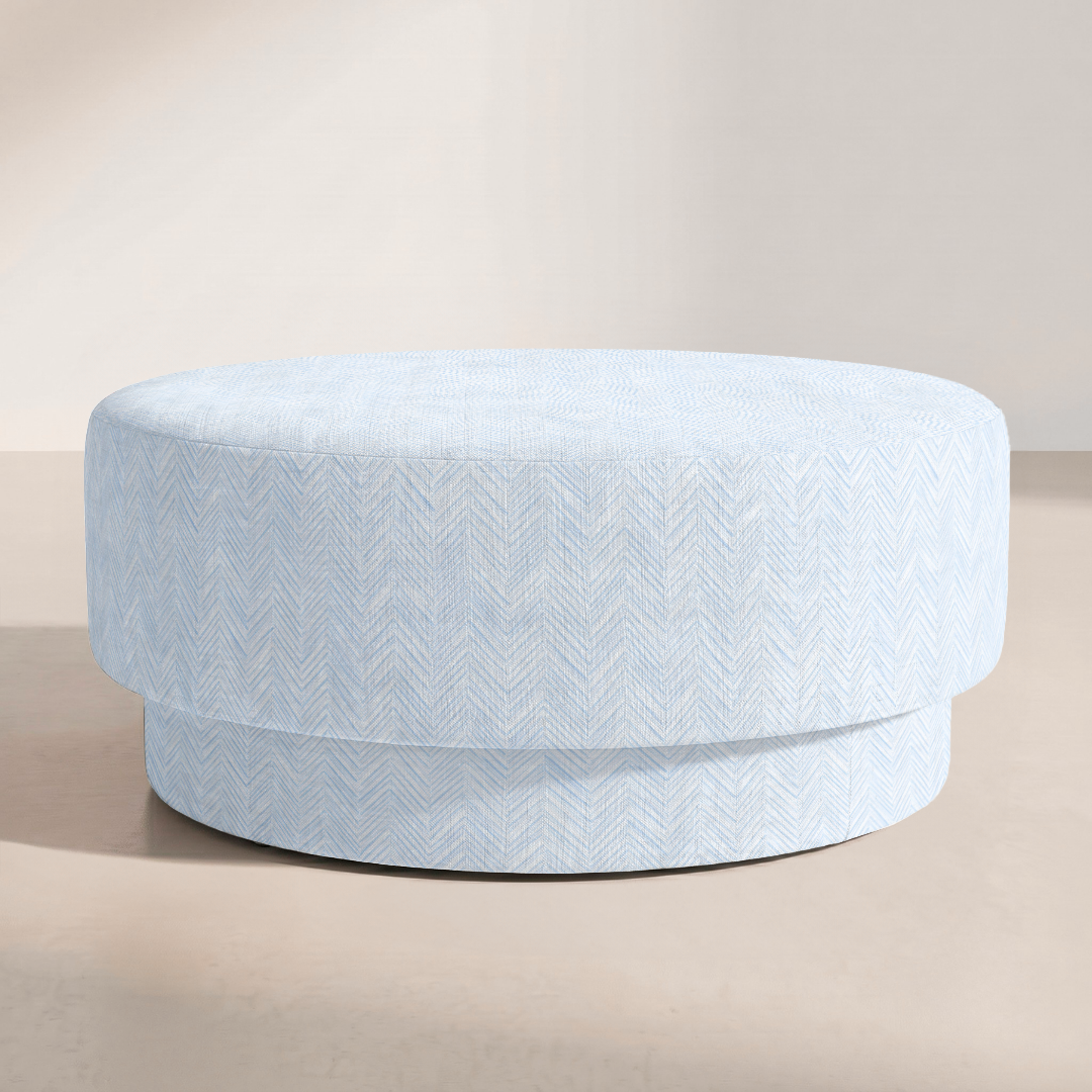 The Adelaide Ottoman in Classic Harmony