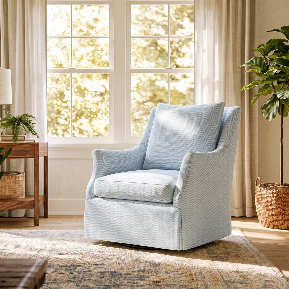 The Eleanor Chair in Classic Harmony