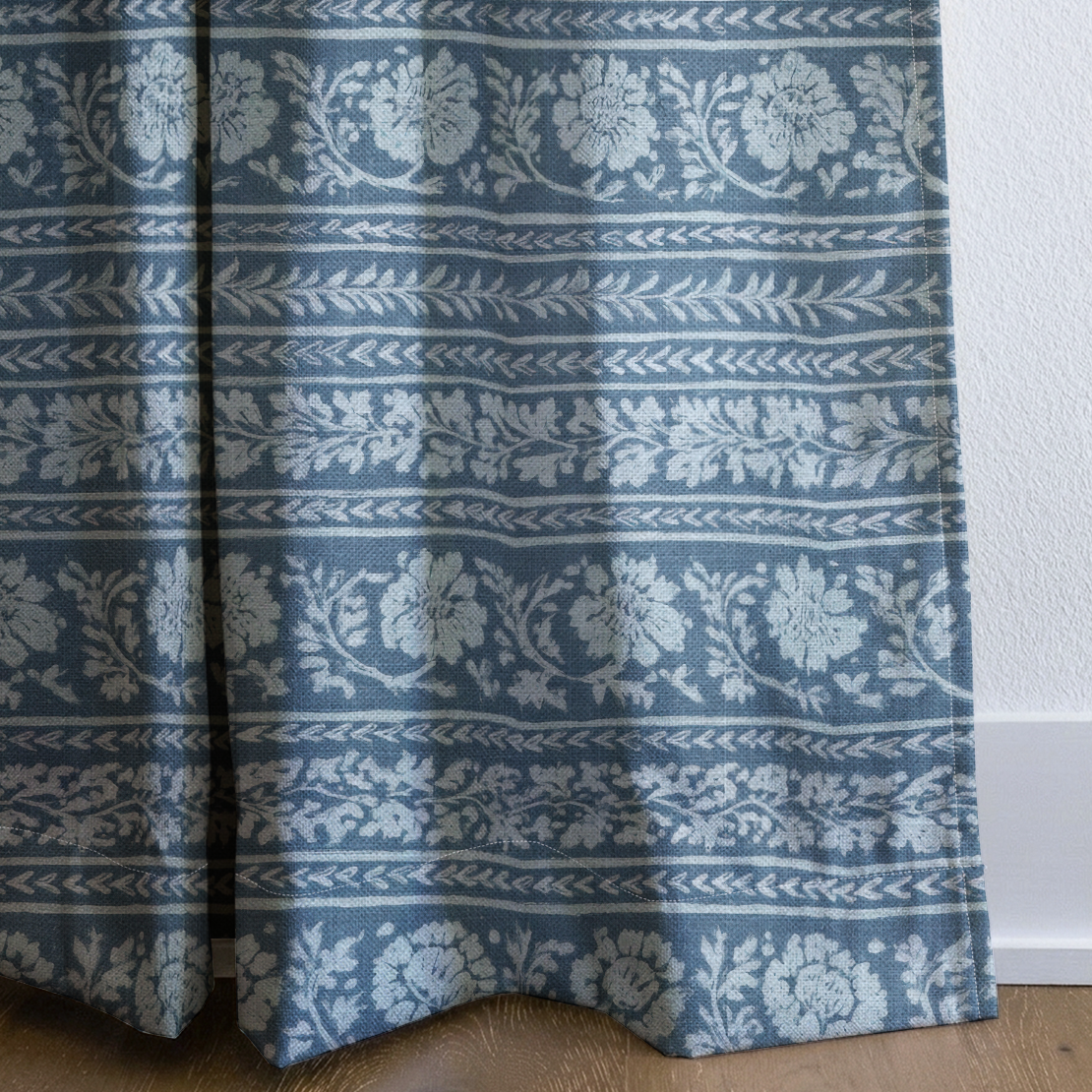 Seaside Whisper - Drapery — corner closeup
