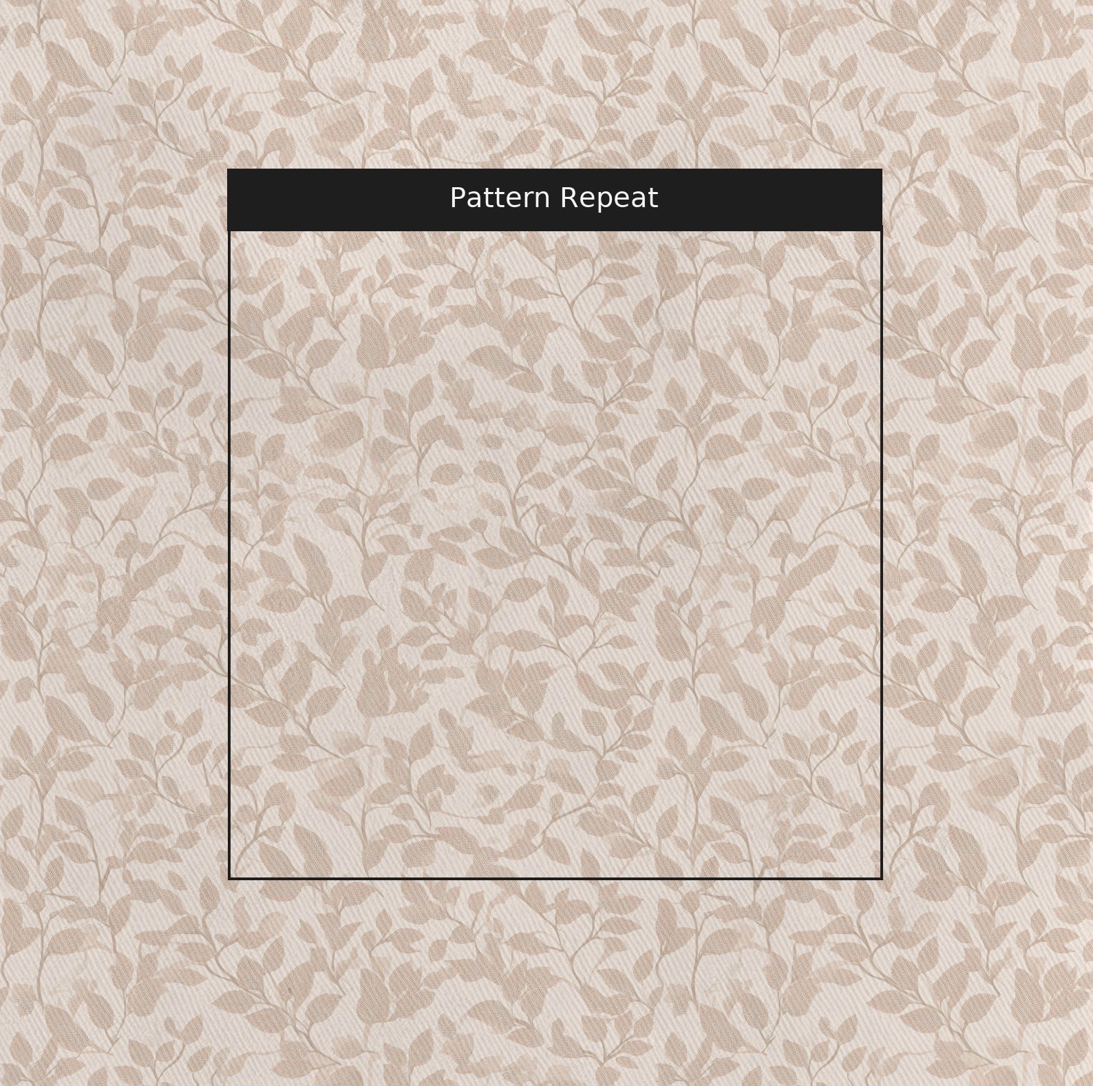 Still Sundays Fabric by the Yard — pattern repeat
