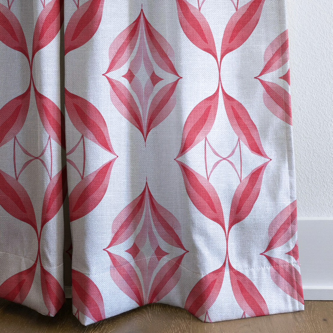 Mabel - Drapery — corner closeup