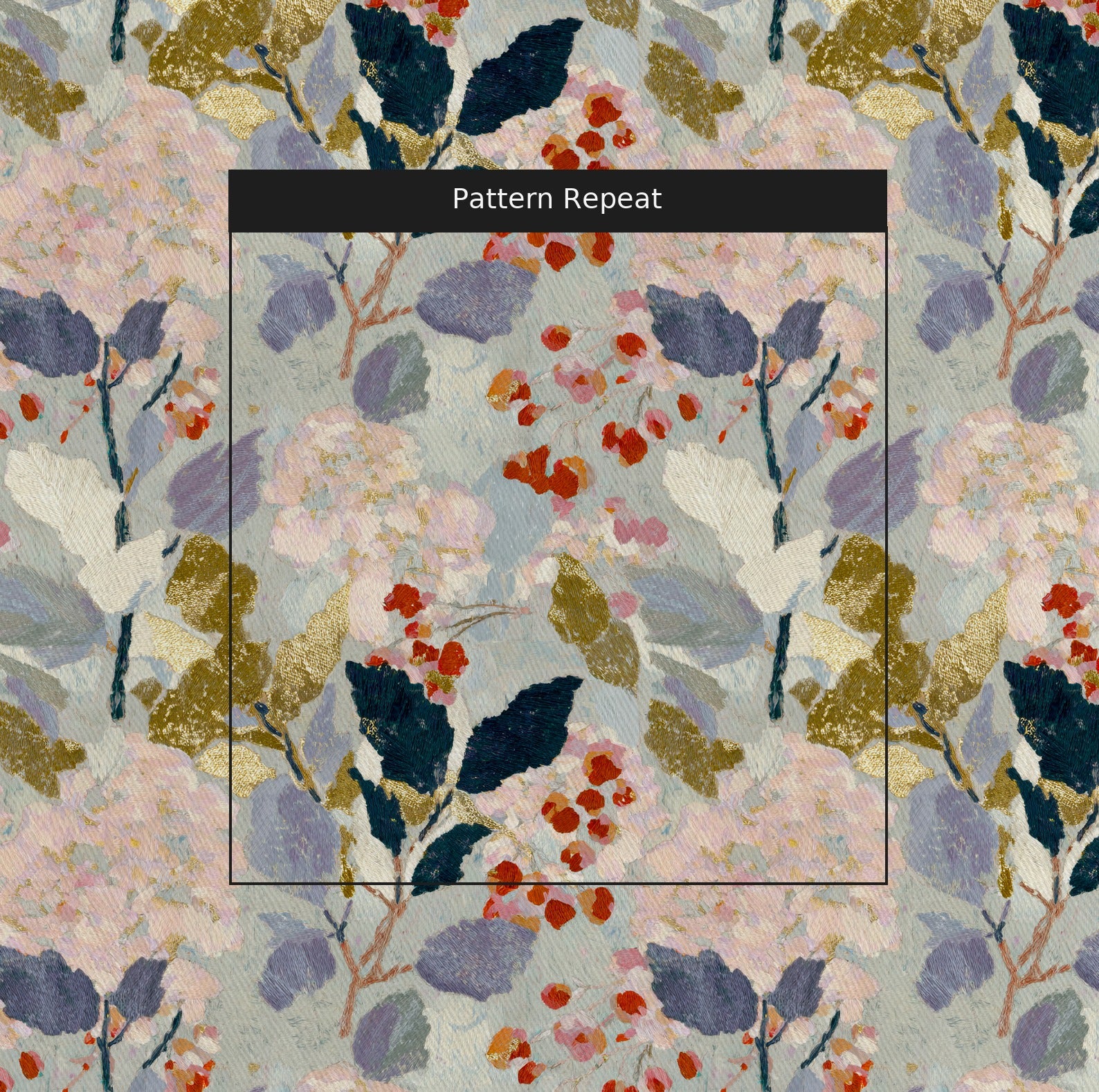Wistmoor Fabric by the Yard — pattern repeat