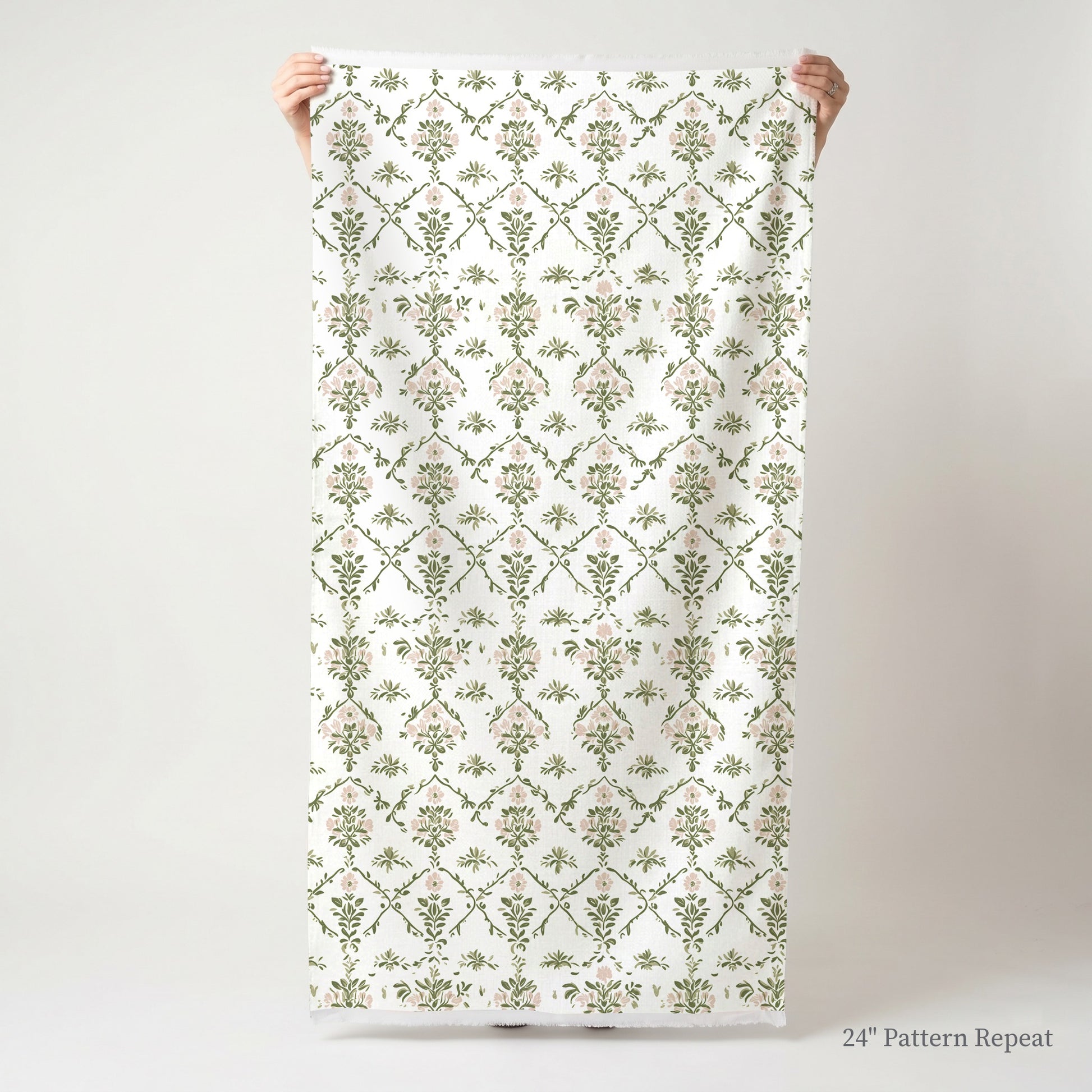 Timeless Trellis Fabric by the Yard