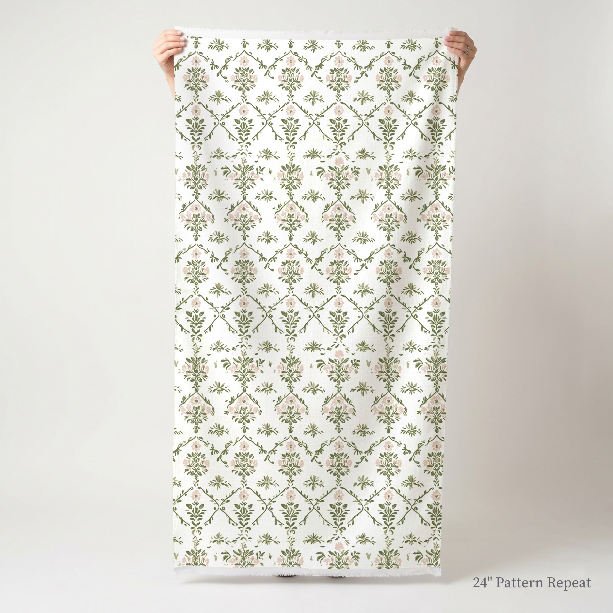 Timeless Trellis Fabric by the Yard