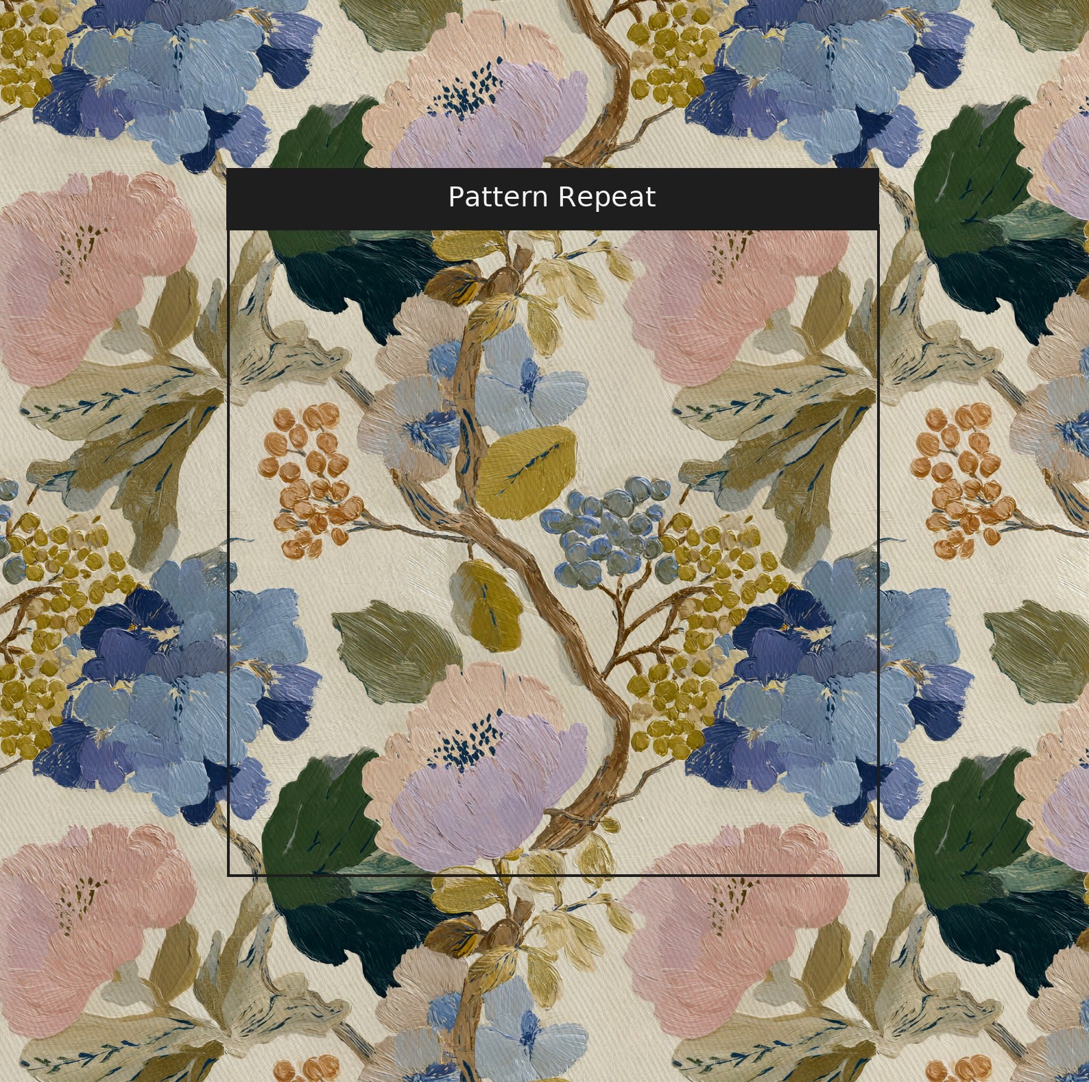 Archer Fabric by the Yard — pattern repeat