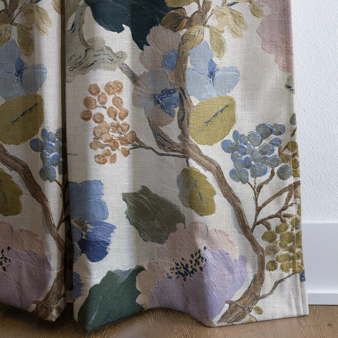 Archer - Drapery — corner closeup
