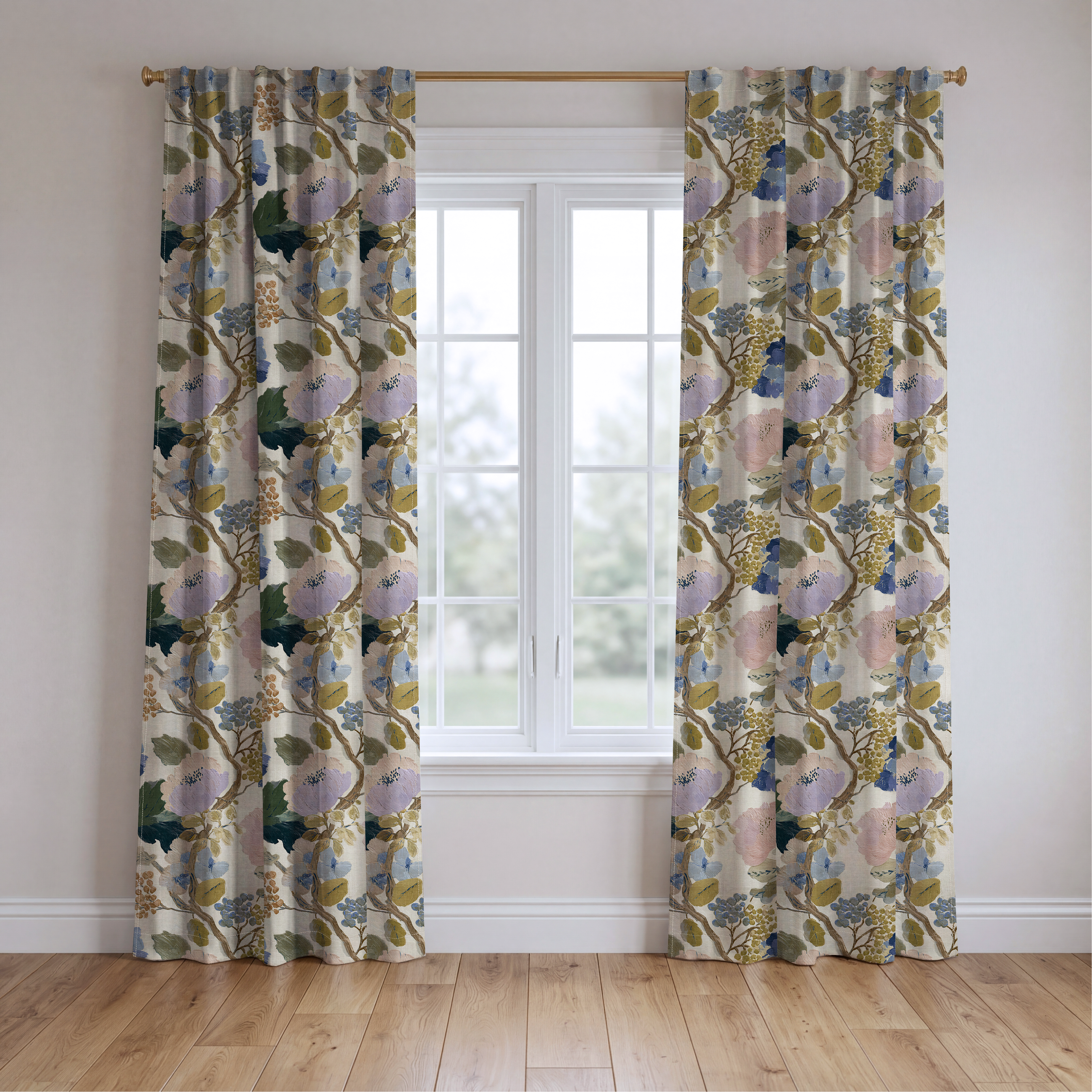 Archer - Drapery — two panels