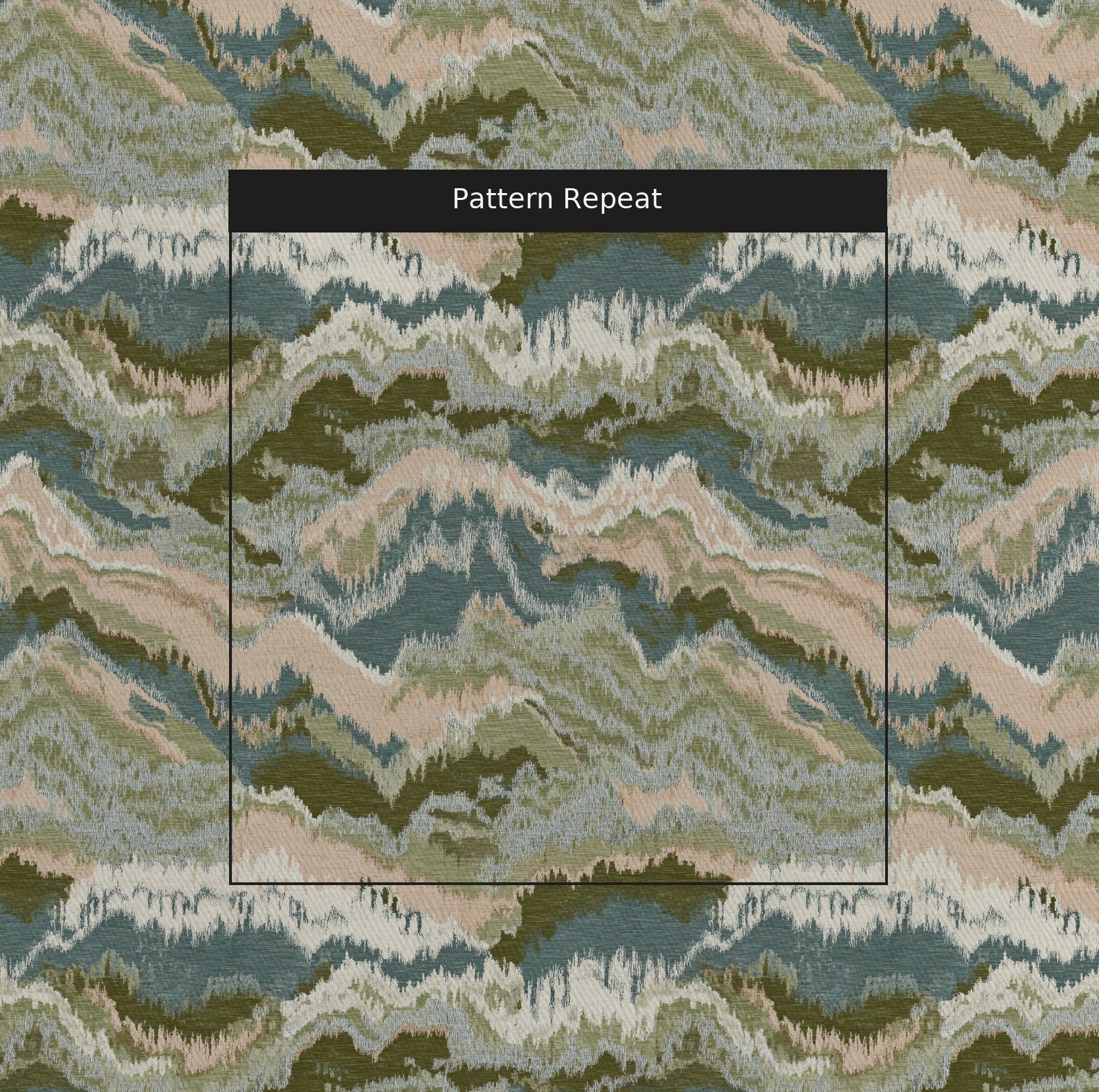 Melodie Fabric by the Yard — pattern repeat