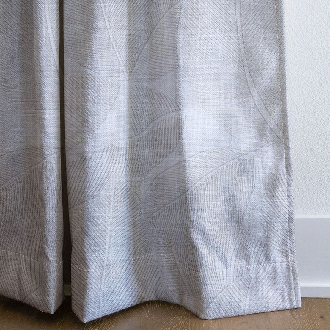 Palm Sway - Drapery — corner closeup