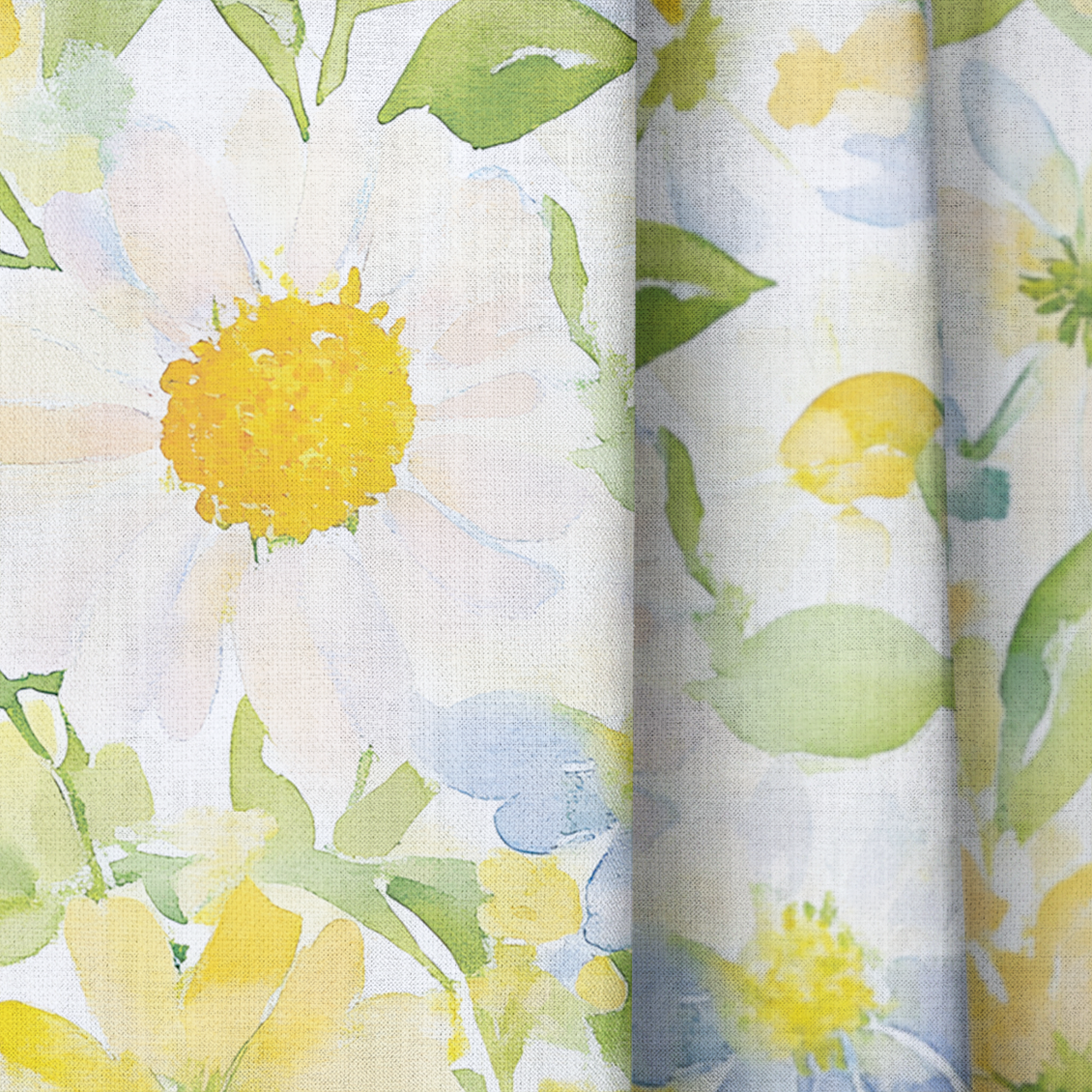Wildflower Whimsy - Drapery — close up