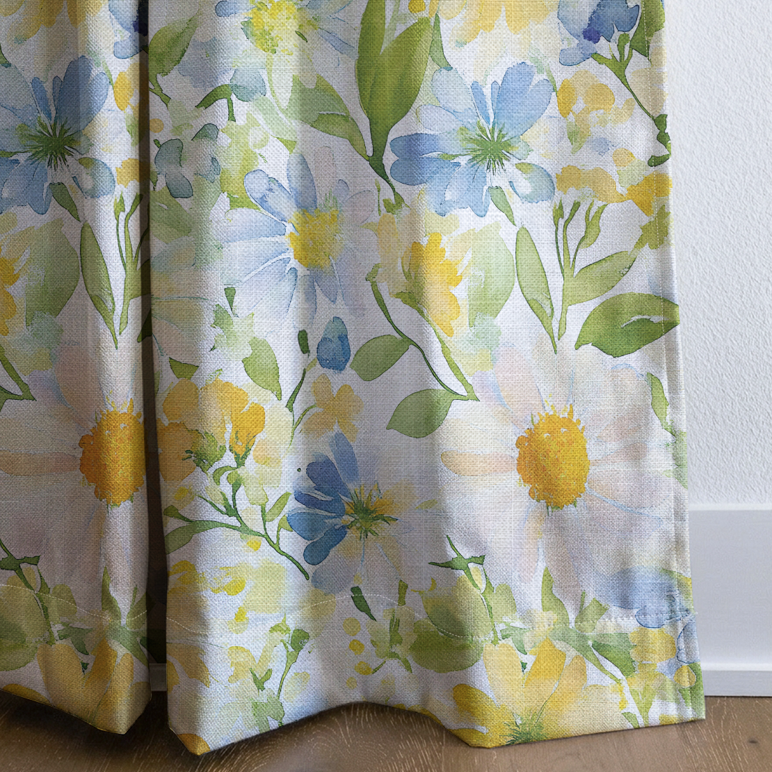 Wildflower Whimsy - Drapery — corner closeup