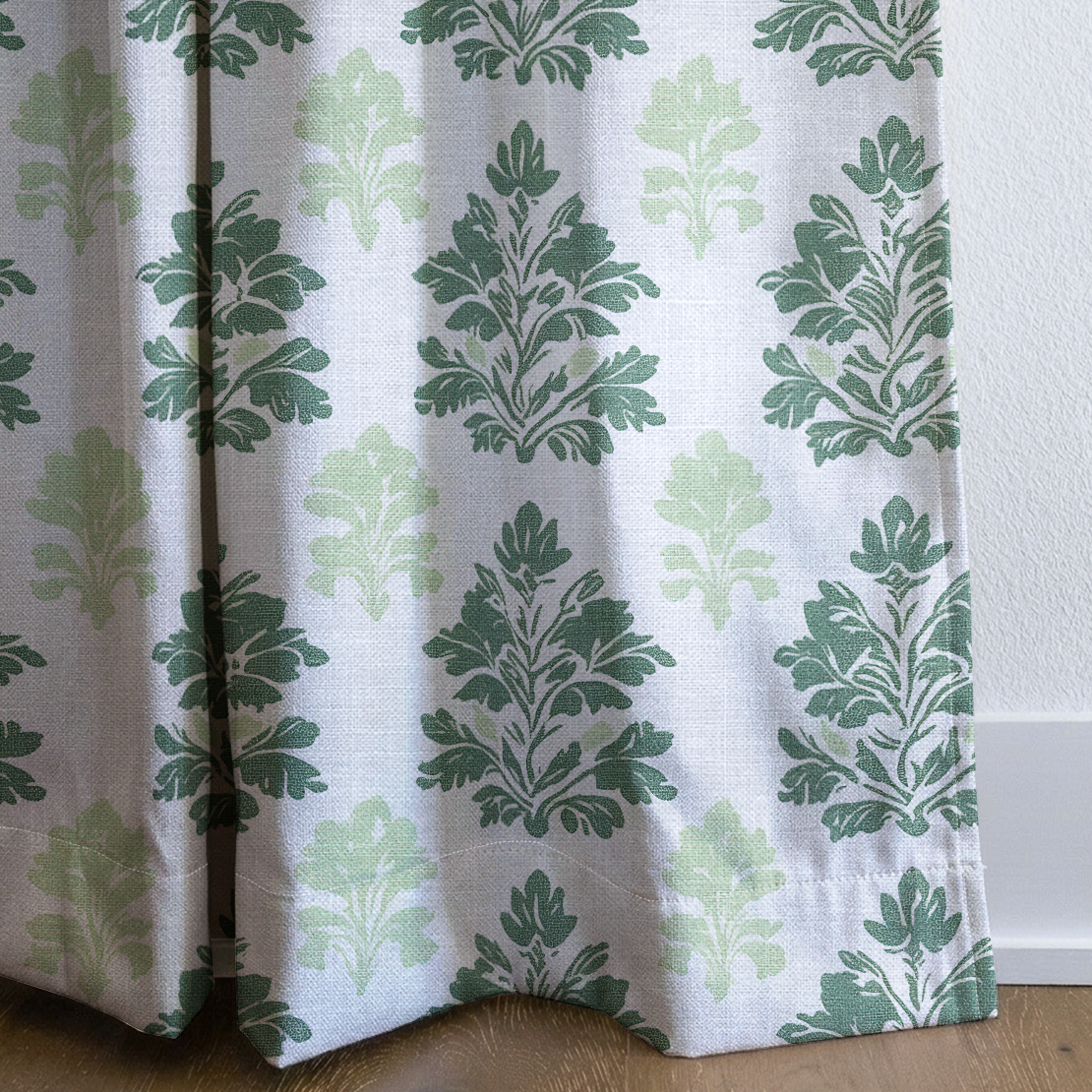 Haley - Drapery — corner closeup