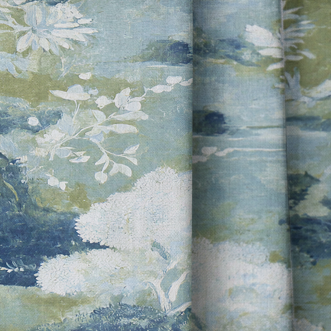 Courtland Chinoiserie - Drapery — close up