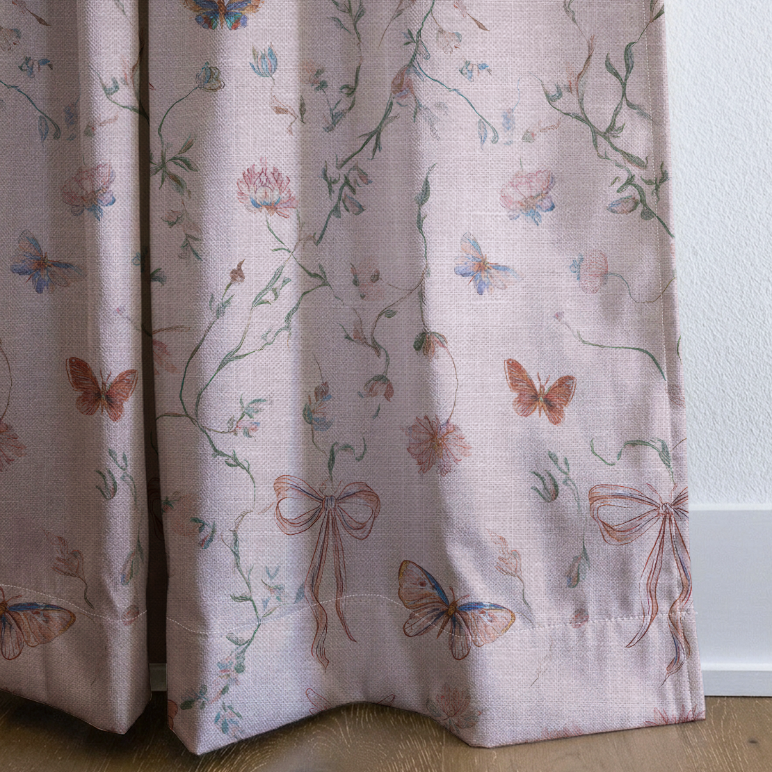 Butterfly Parlour - Drapery — corner closeup