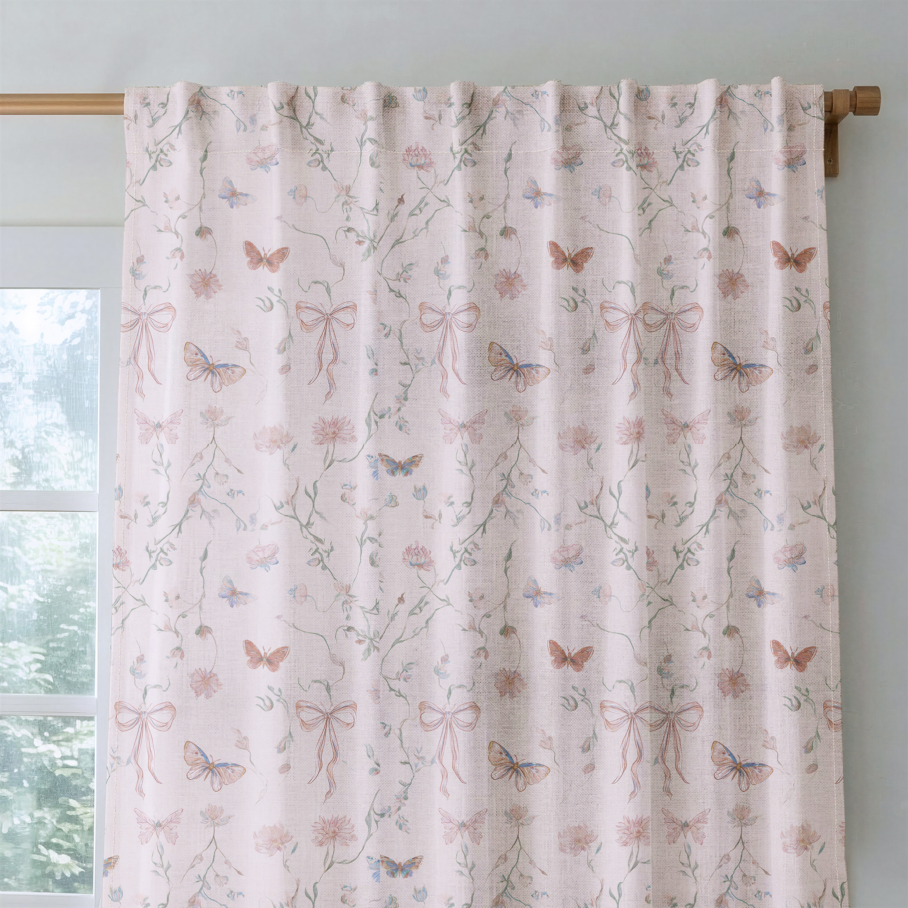 Butterfly Parlour - Drapery — rod